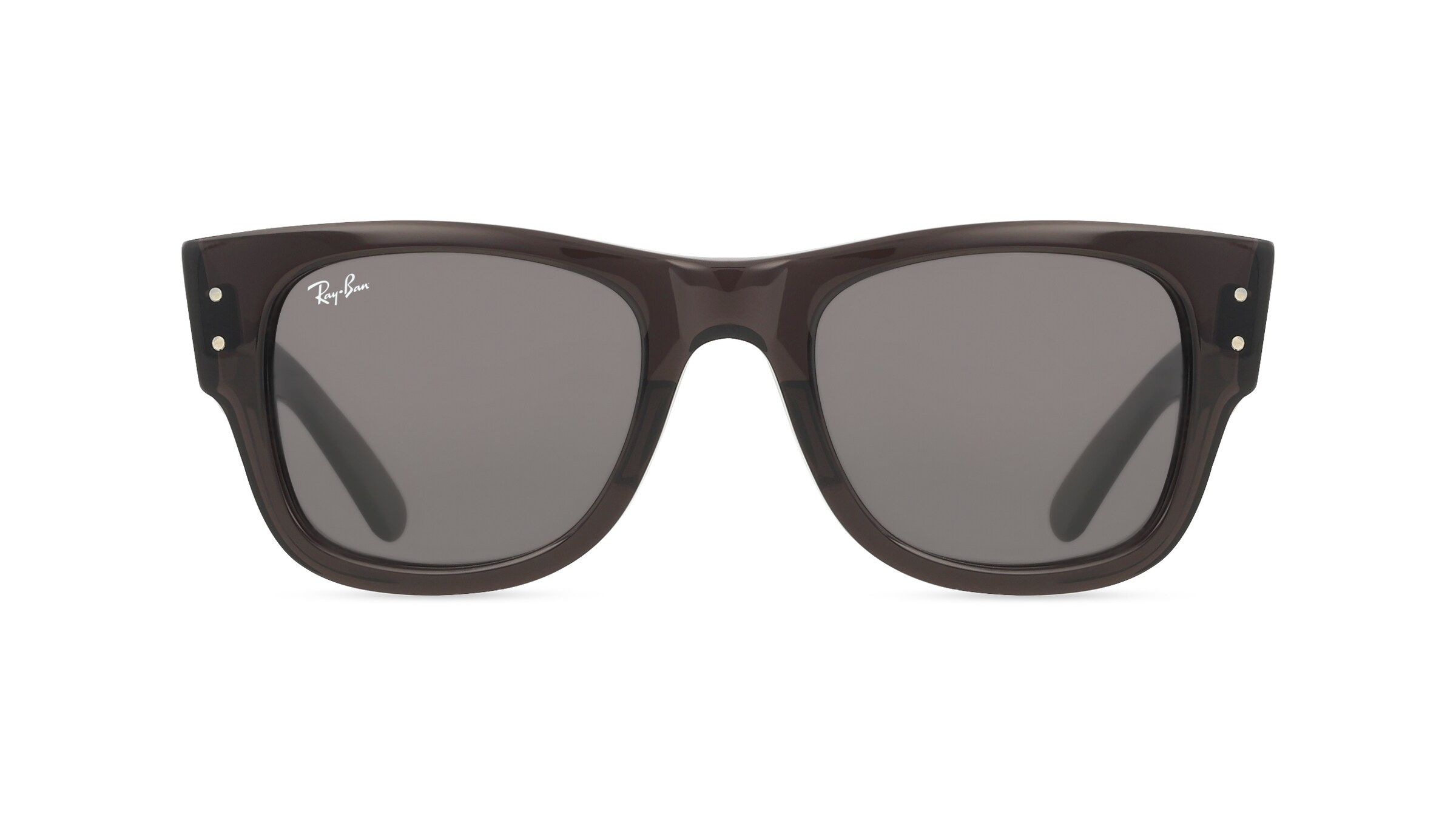 Ray-Ban RB0840S MEGA WAYFARER Damen-Sonnenbrille Vollrand Eckig Propionat-Gestell, Schwarz