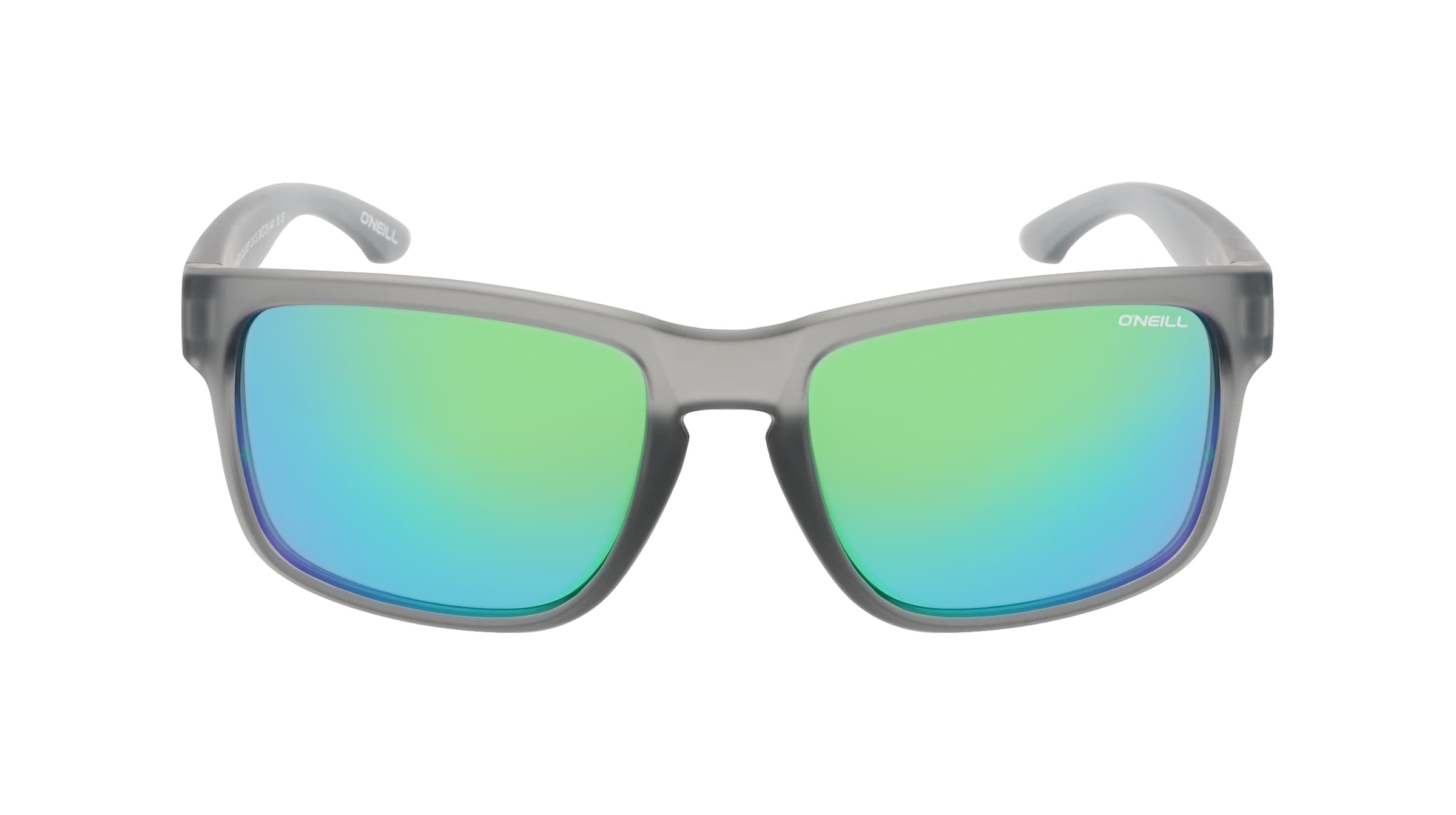 O’Neill 966123 Herren-Sonnenbrille Vollrand Quadratisch Kunststoff-Gestell, grau