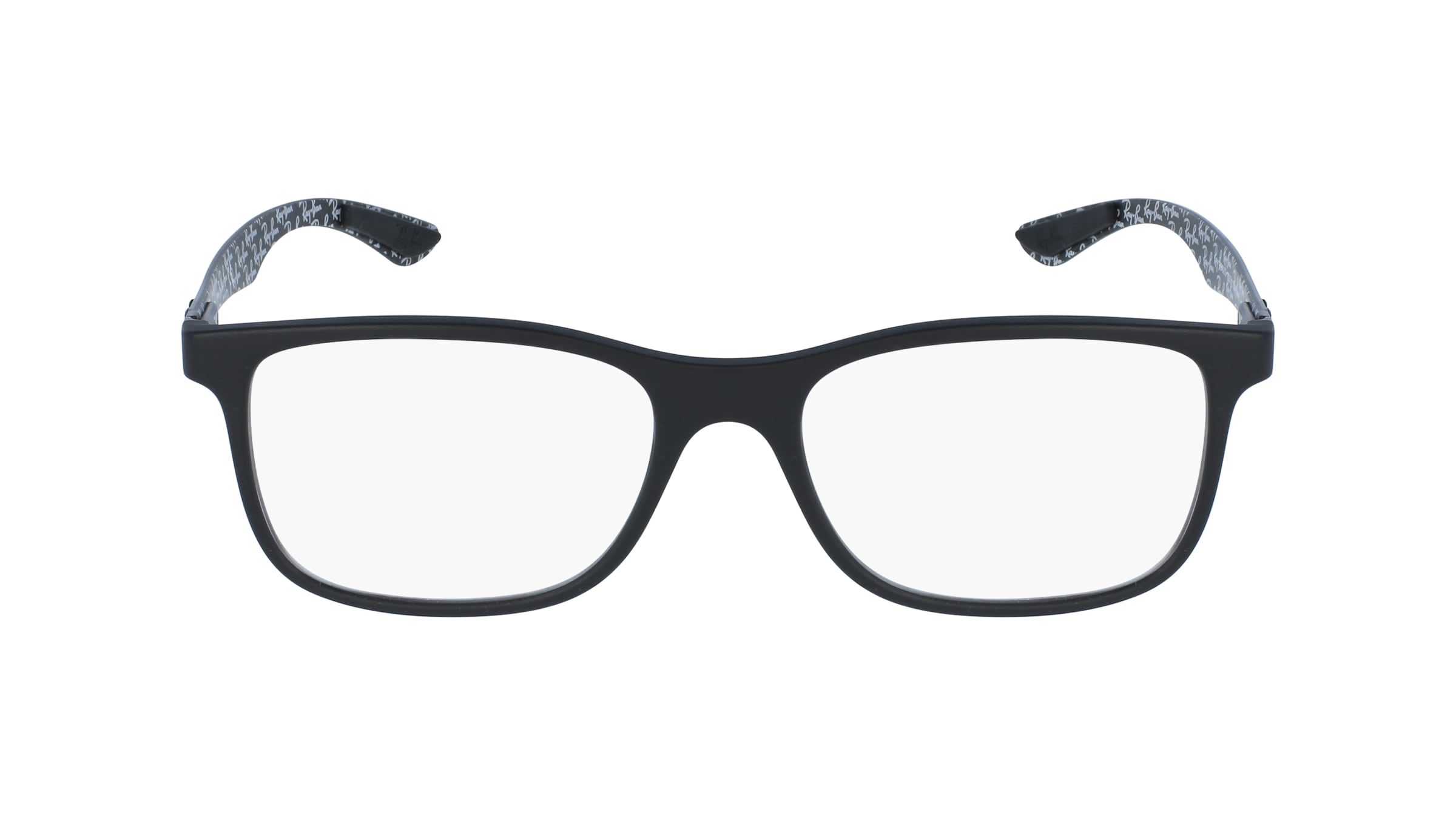 Ray-Ban RX8903 Unisex-Brille inkl. Gläser Vollrand Quadratisch Kunststoff-Gestell 55/18/145, schwarz