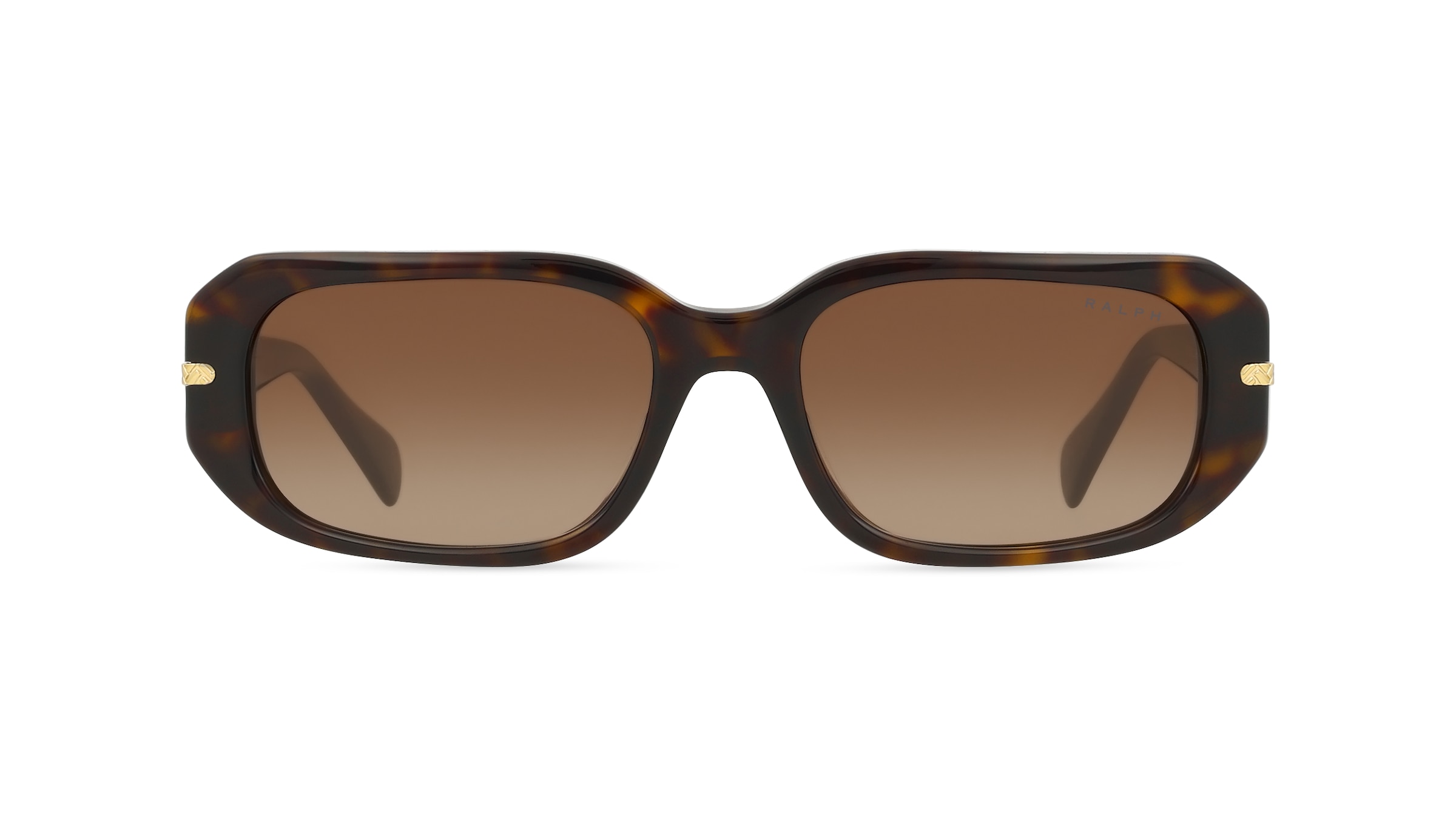 Ralph 0RA5311U Damen-Sonnenbrille Vollrand Oval Acetat-Gestell, braun