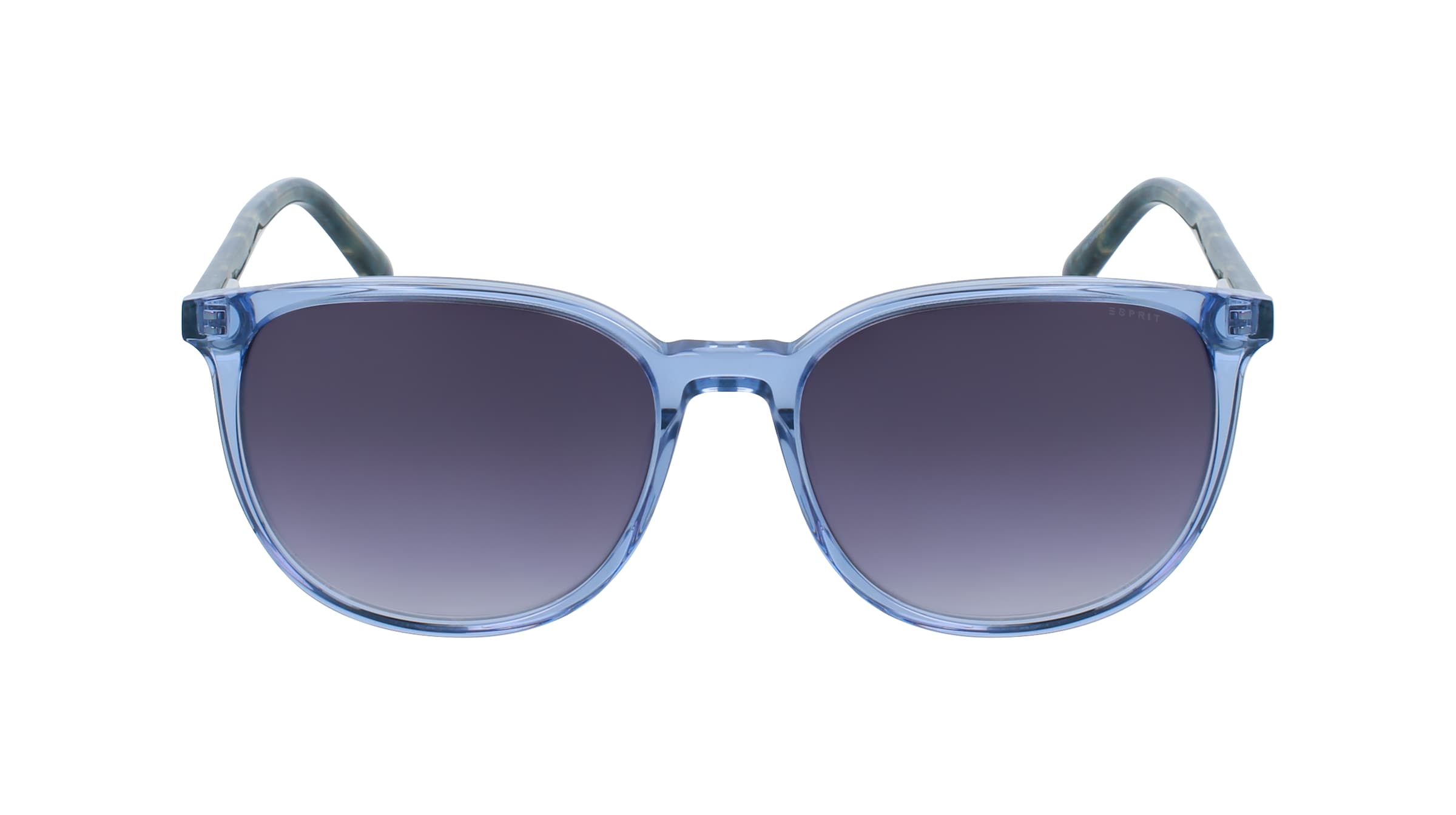 Esprit 40083 Damen-Sonnenbrille Vollrand Butterfly Acetat-Gestell, blau