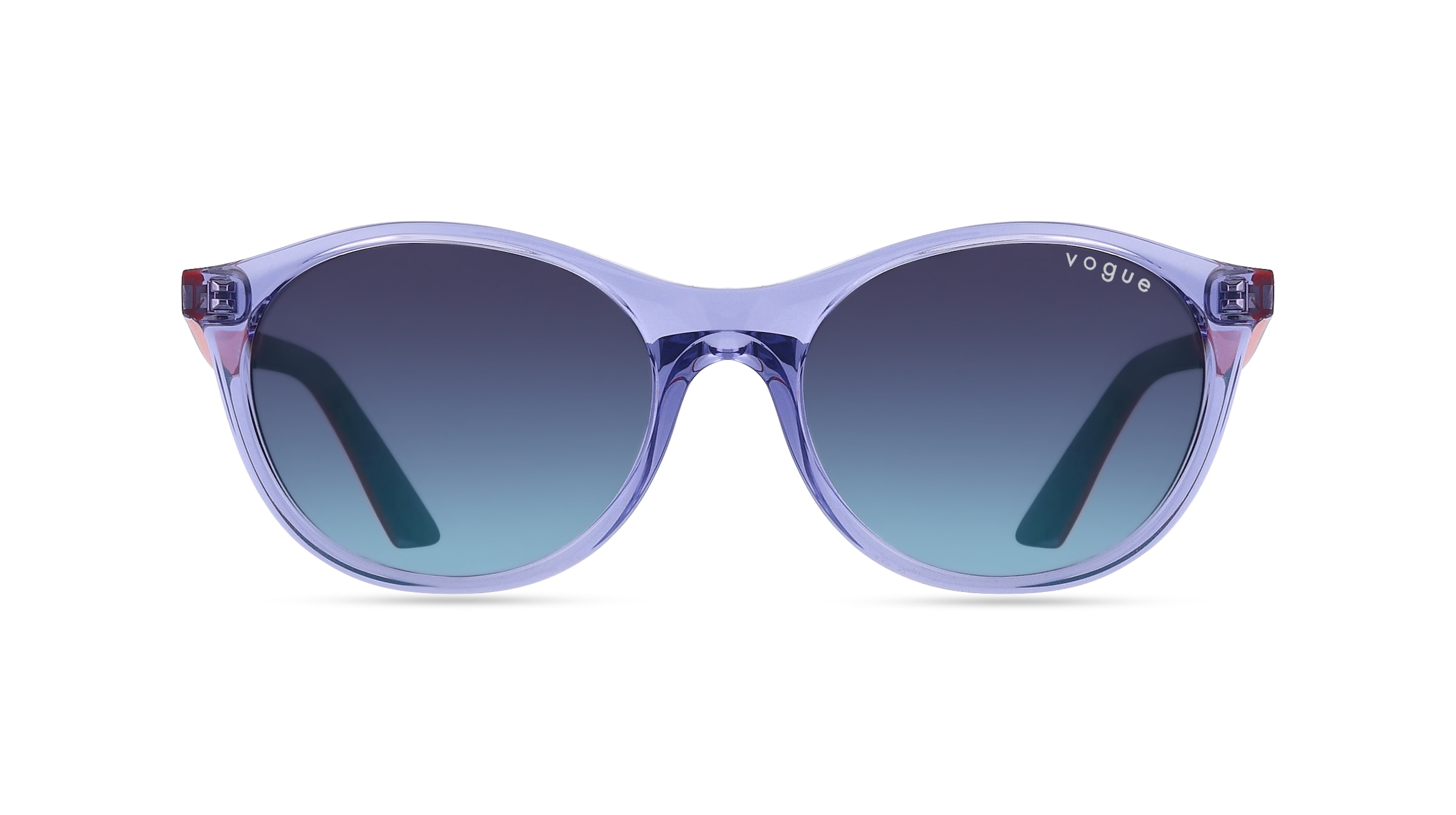 Vogue eyewear VJ2015 Jugend-Sonnenbrille Vollrand Oval Kunststoff-Gestell, blau