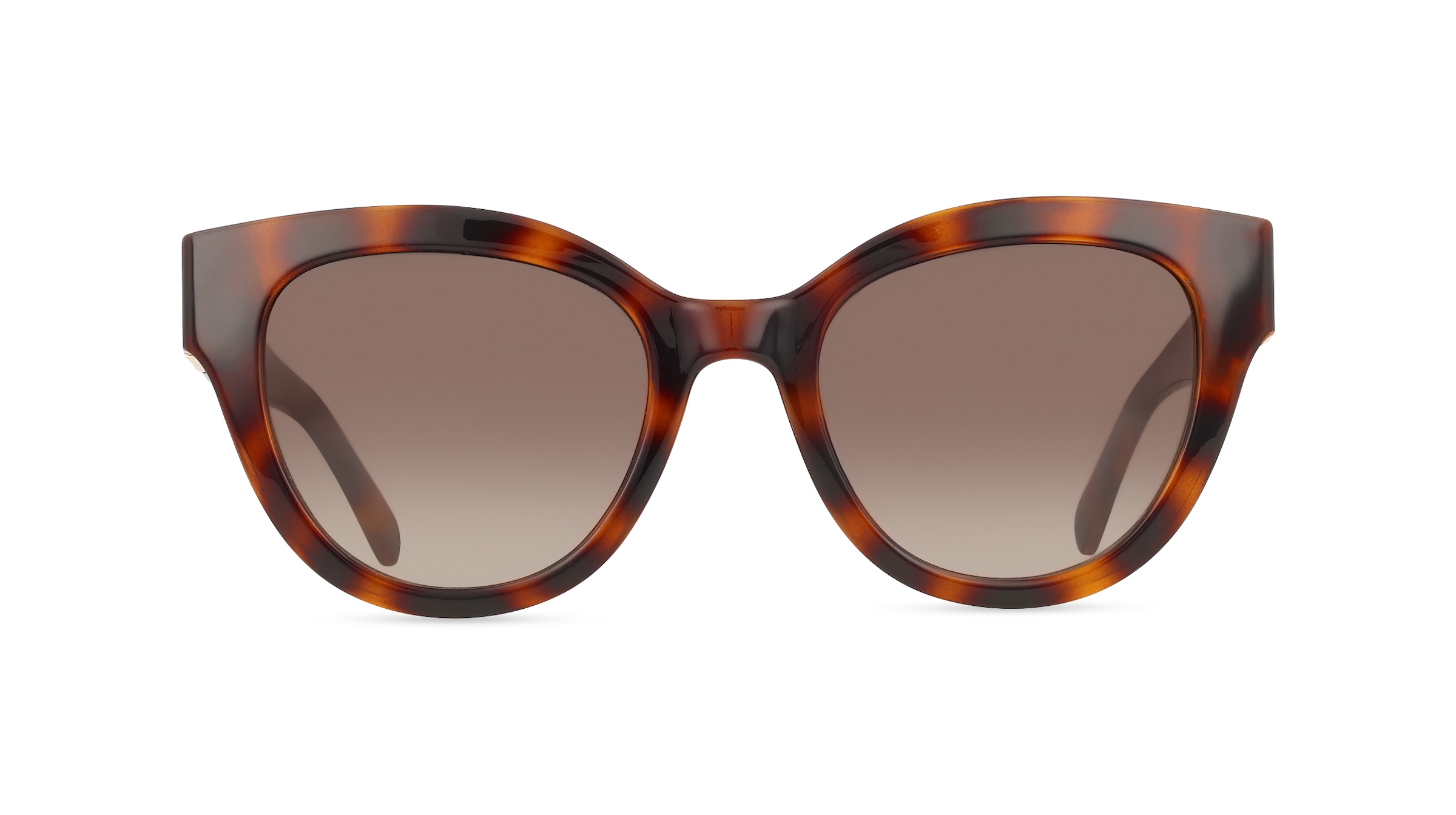Fossil FOS 2162/G/S Damen-Sonnenbrille Vollrand Cateye Kunststoff-Gestell, Havanna