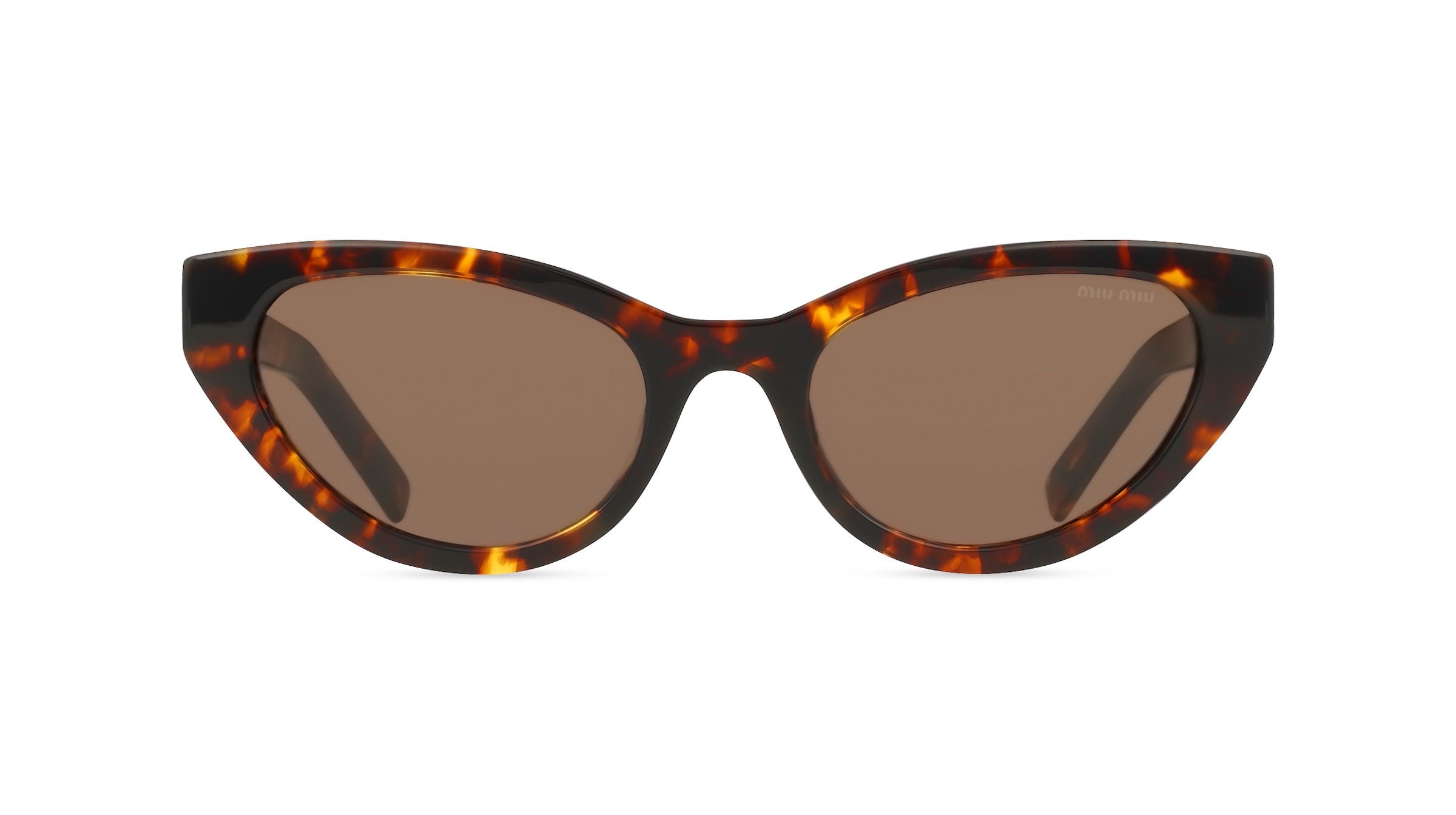 Miu Miu MUA04S Damen-Sonnenbrille Vollrand Butterfly Acetat-Gestell, Gelb