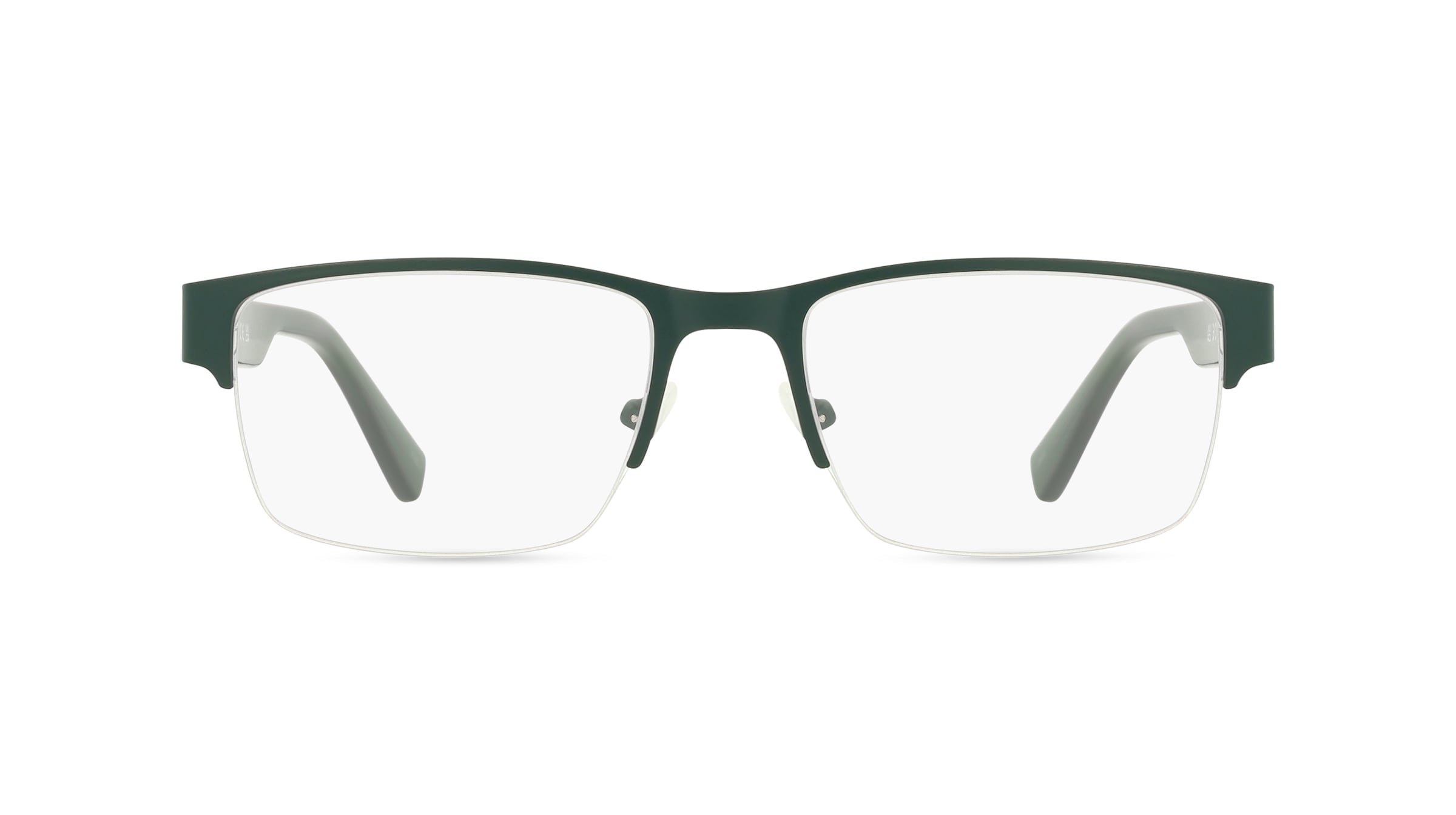 Lacoste L2299 Herren-Brille inkl. Gläser Vollrand Eckig Metall-Gestell 54mm/19mm/145mm, grün