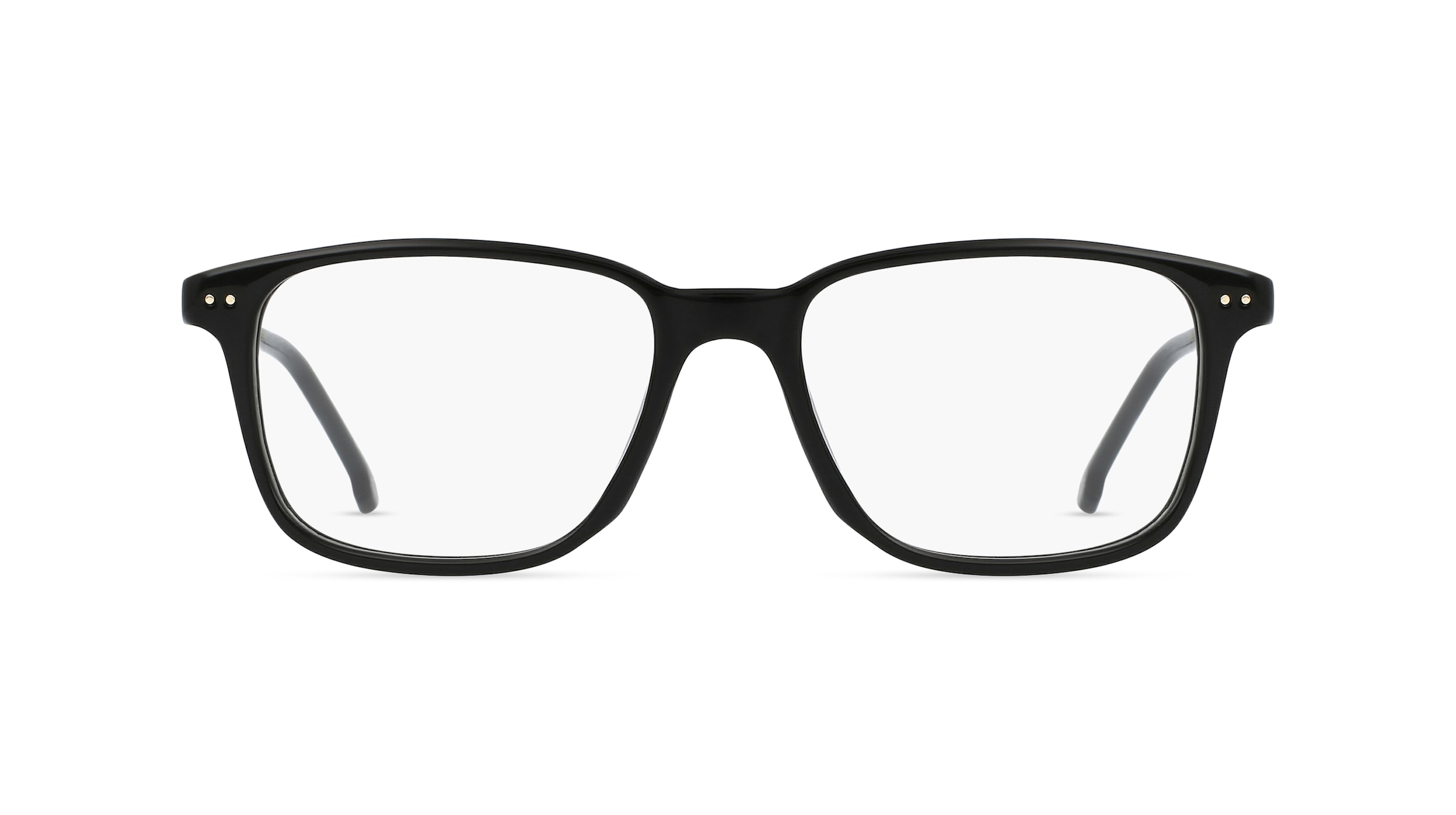 Carrera 213/N Herren-Brille inkl. Gläser Vollrand Eckig Kunststoff-Gestell 52mm/17mm/145mm, schwarz