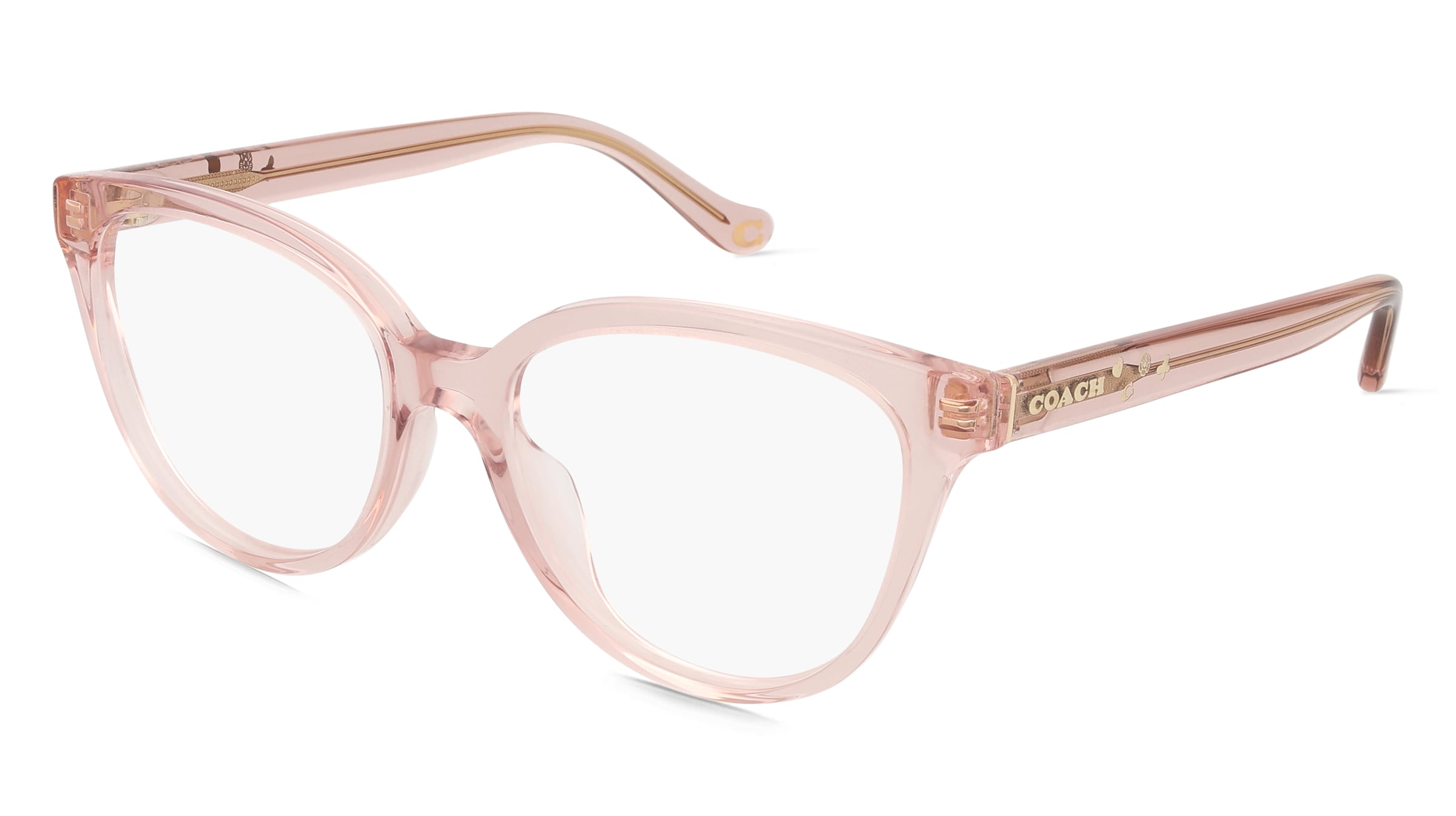 Coach 0HC6234U Damen-Brille inkl. Gläser Vollrand Quadratisch Acetat-Gestell 53/17/140, Pink