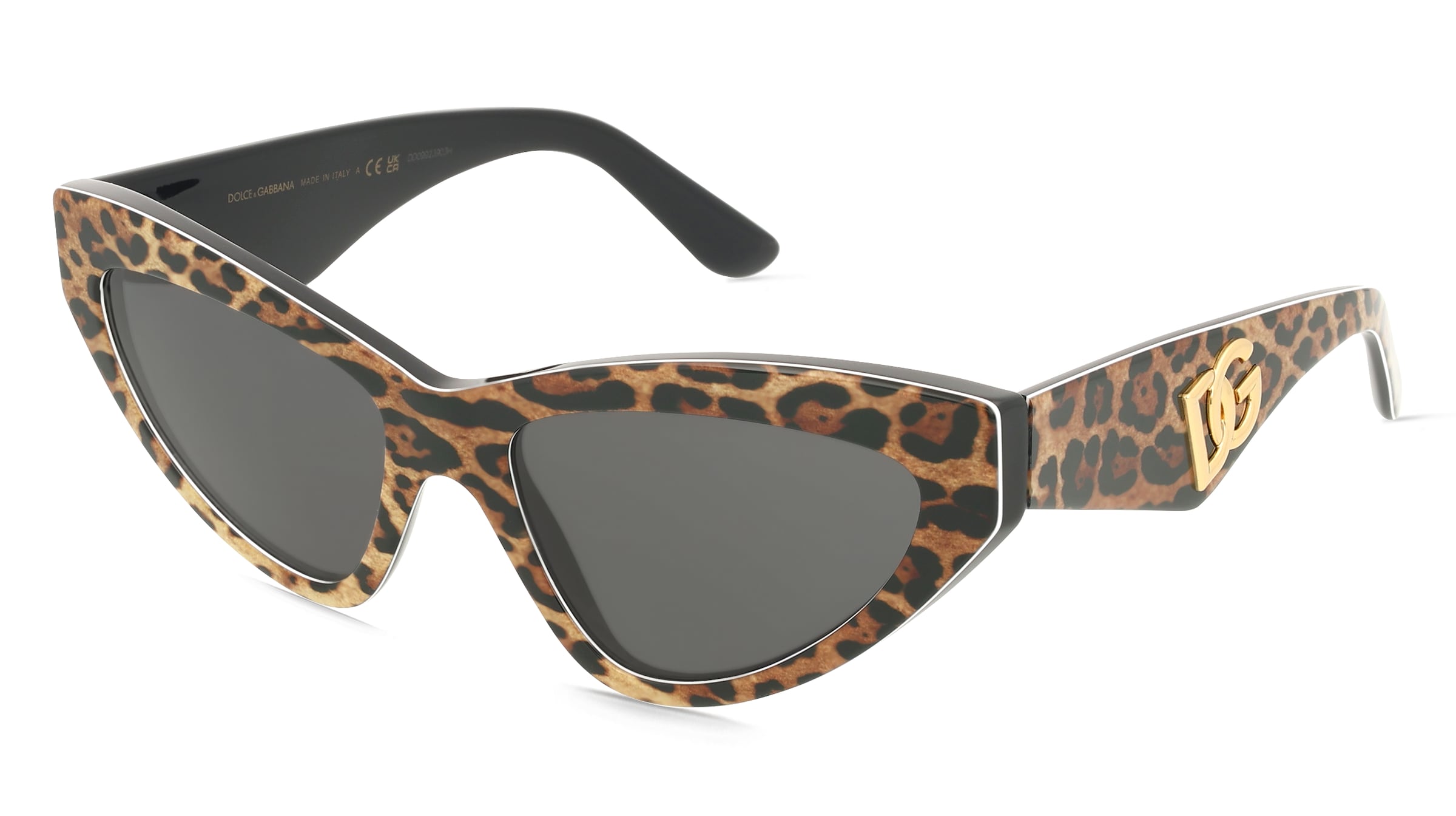 Dolce&amp;Gabbana 0DG4439 Damen-Sonnenbrille Vollrand Cat Eye Acetat-Gestell, Braun