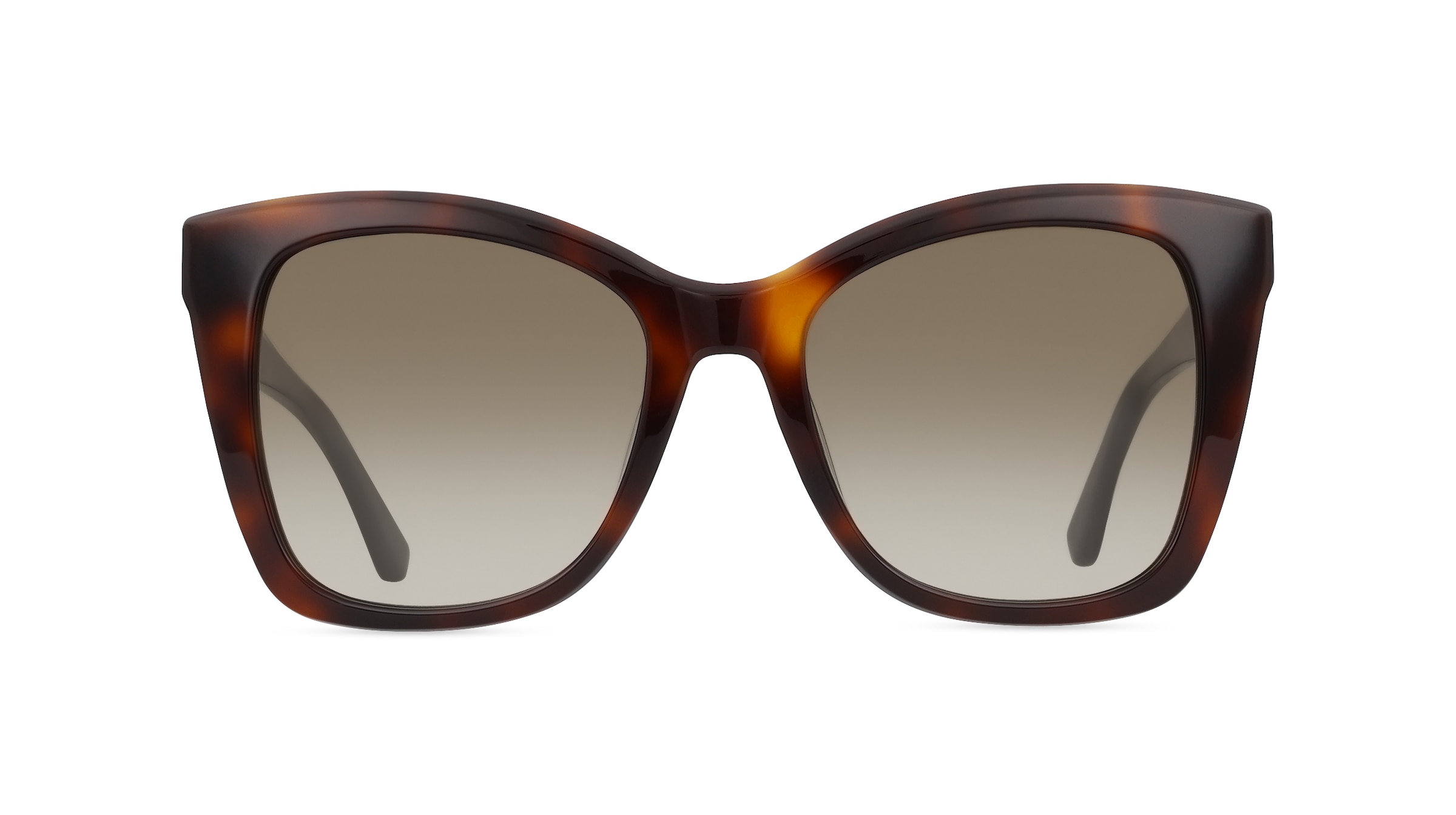 Calvin Klein CK22530S Damen-Sonnenbrille Vollrand Butterfly Kunststoff-Gestell, braun