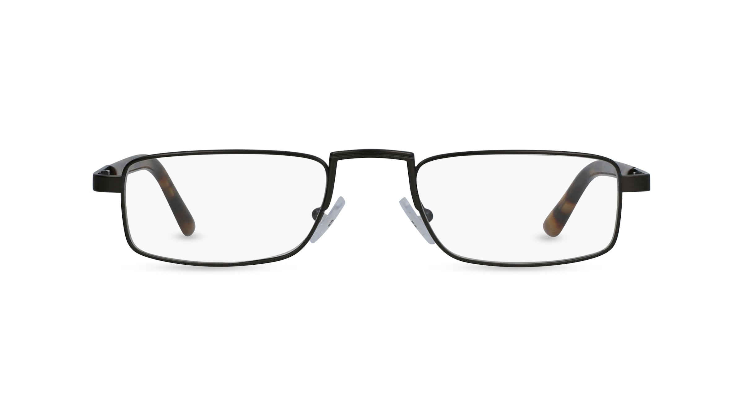 Fielmann MT 014 FLEX CL Herren-Brille inkl. Gläser Vollrand Schmal Edelstahl-Gestell 50mm/20mm/145mm, grau