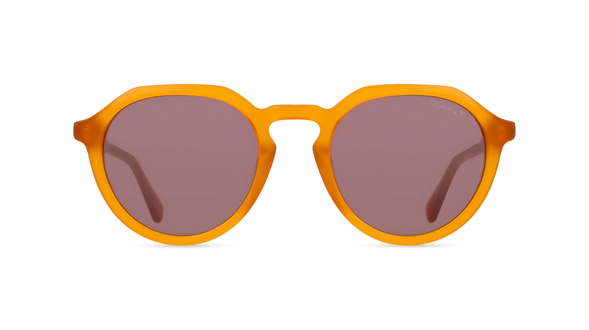 Gant GA00024 Herren-Sonnenbrille Vollrand Rund Acetat-Gestell, gelb