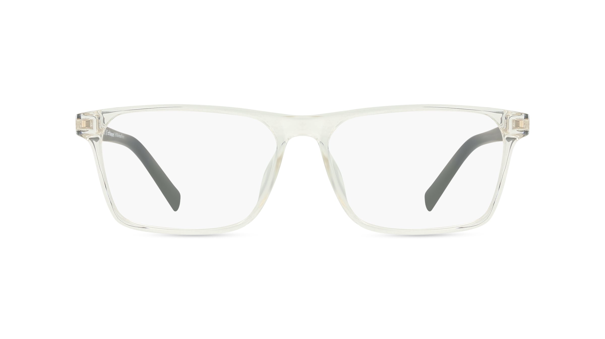 Timberland TB1816-H Herren-Brille inkl. Gläser Vollrand Eckig Kunststoff-Gestell 55mm/15mm/145mm, transparent