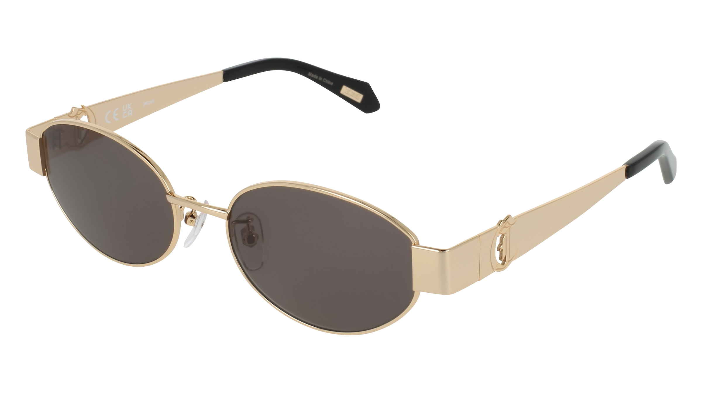 Just Cavalli SJC152 Damen-Sonnenbrille Vollrand Oval Kunststoff-Gestell, Pink