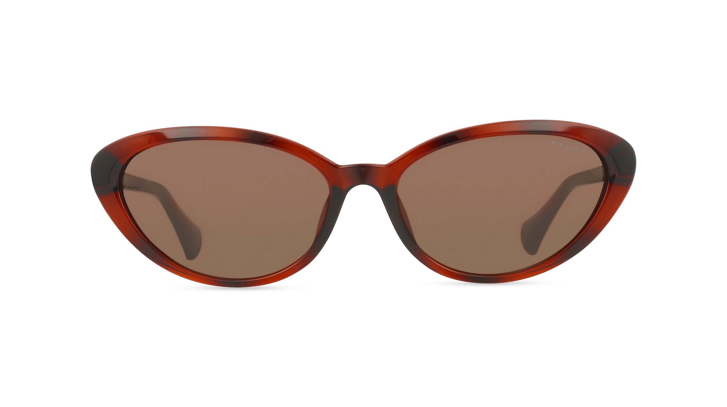 Ralph 0RA5338U Damen-Sonnenbrille Vollrand Butterfly Kunststoff-Gestell, Havanna