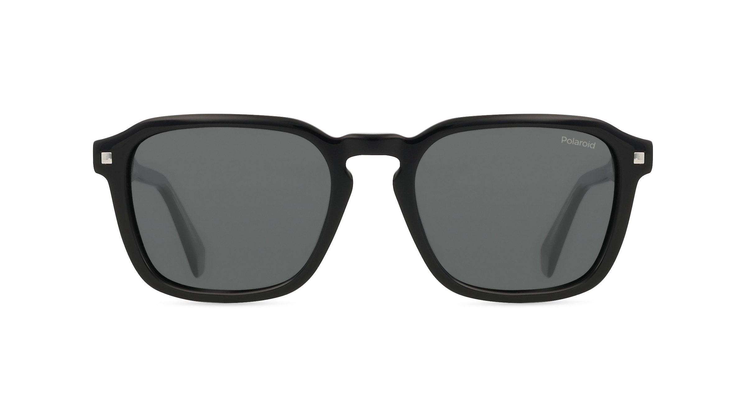 Polaroid PLD 4156/S/X Unisex-Sonnenbrille Vollrand Eckig Acetat-Gestell, schwarz