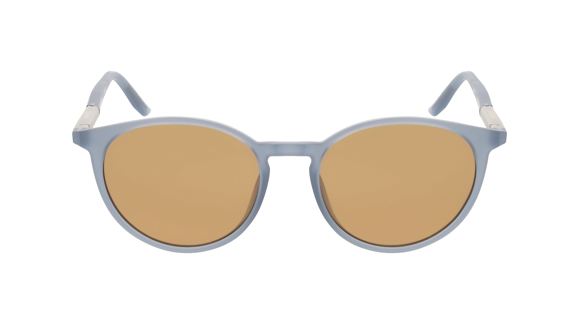 Calvin Klein CK24539S Unisex-Sonnenbrille Vollrand Rund Kunststoff-Gestell, blau