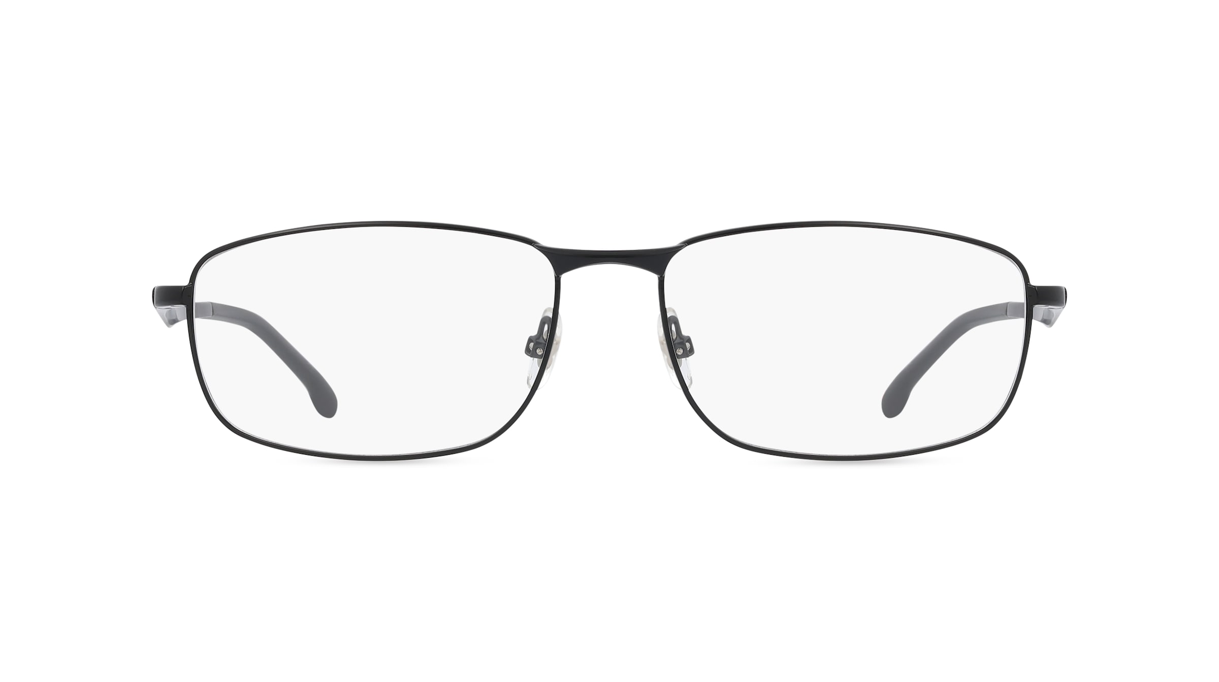 Carrera 8854 Herren-Brille inkl. Gläser Vollrand Eckig Metall-Gestell 59mm/17mm/145mm, schwarz