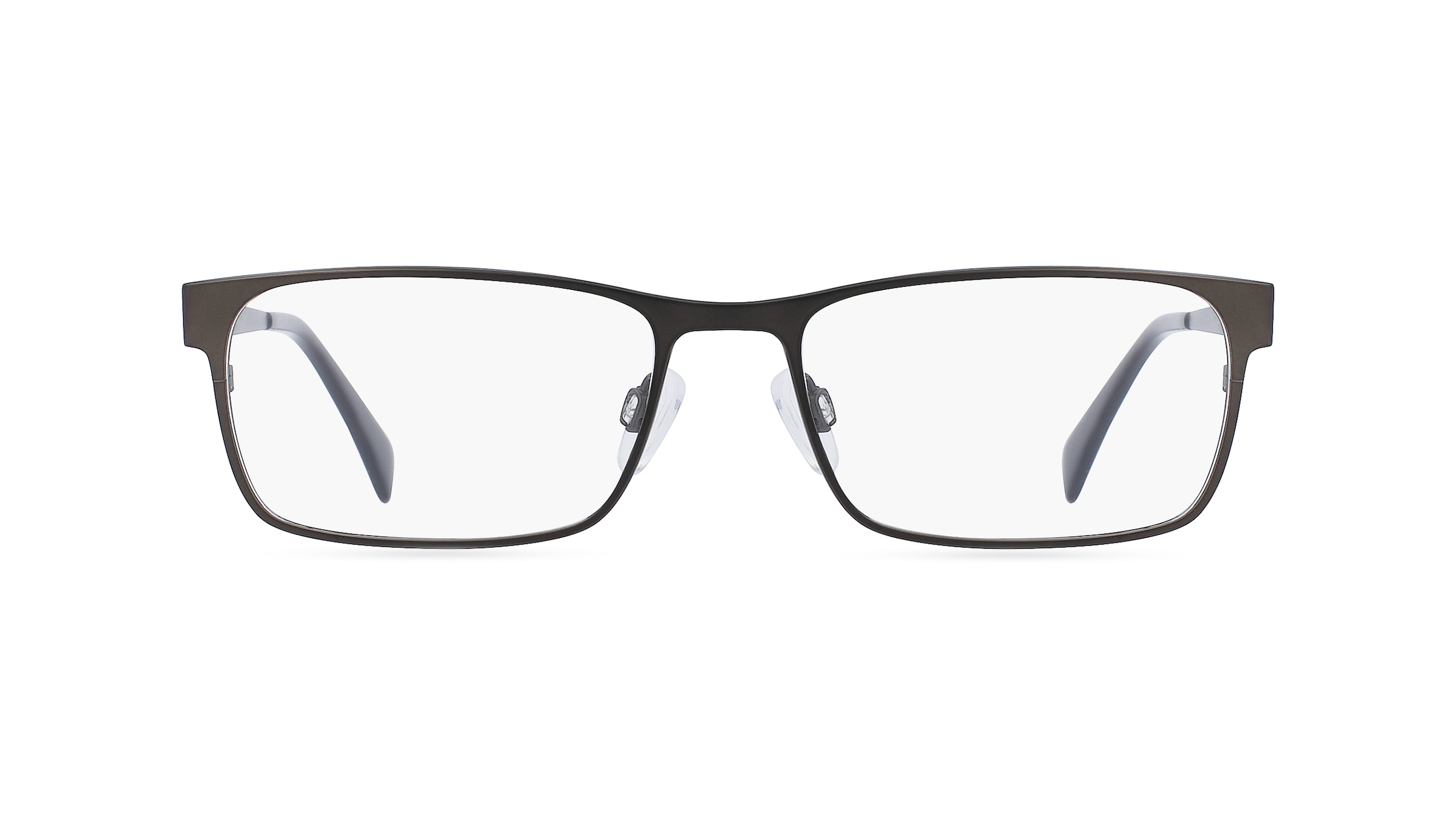 Fielmann CHARME 0785 FLEX TR Herren-Brille inkl. Gläser Vollrand Eckig Titan-Gestell 52mm/17mm/140mm, grau