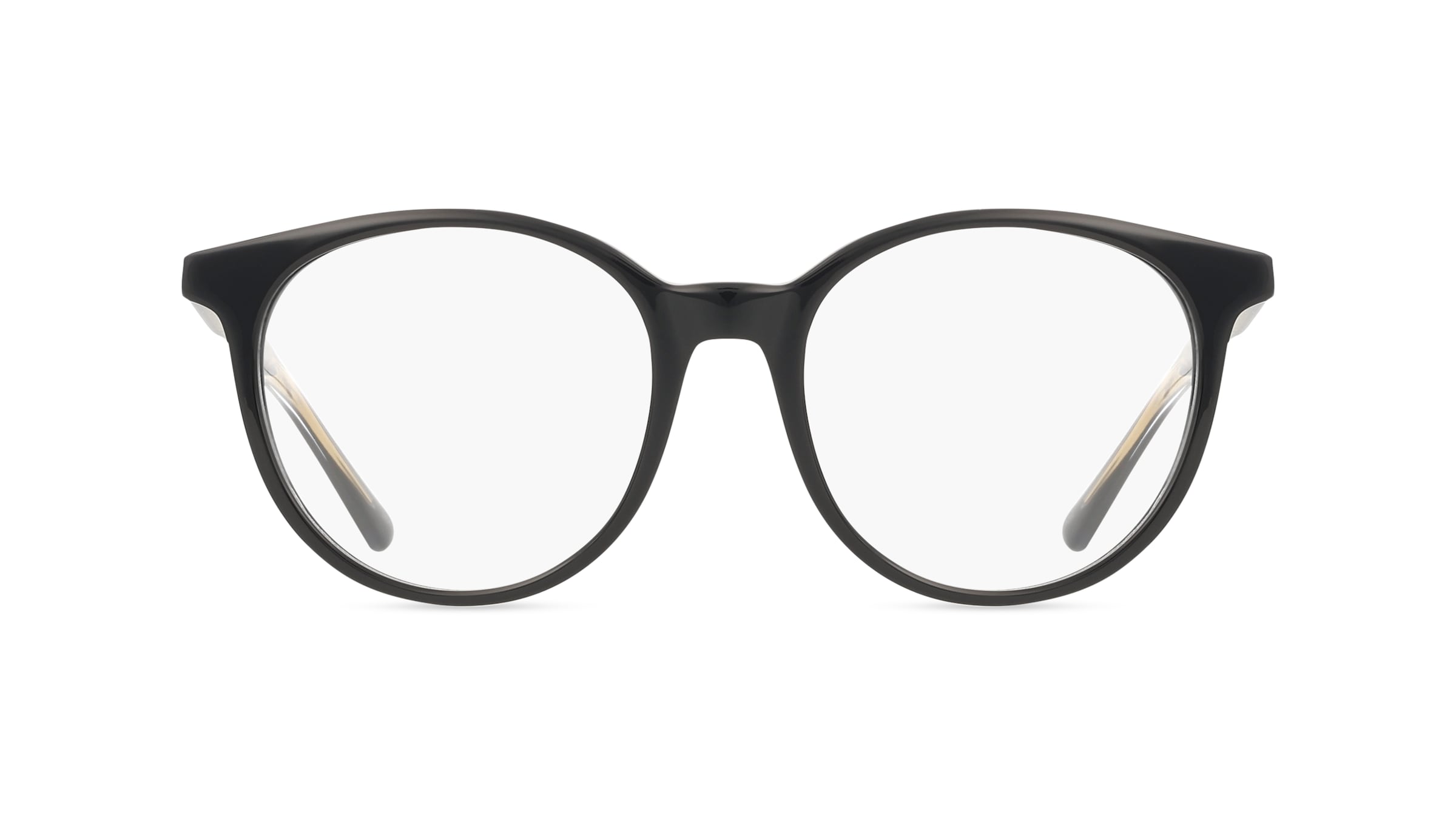 Calvin Klein CK24543 Damen-Brille inkl. Gläser Vollrand Rund Acetat-Gestell 52mm/18mm/145mm, Schwarz