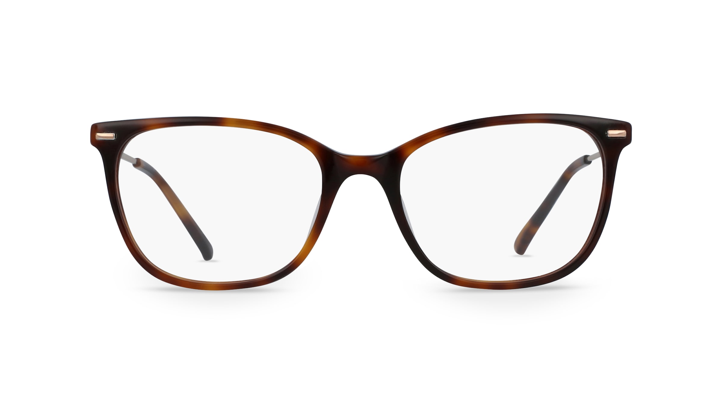 Fielmann BE 007 FA Damen-Brille inkl. Gläser Vollrand Eckig Acetat-Gestell 53mm/18mm/135mm, braun