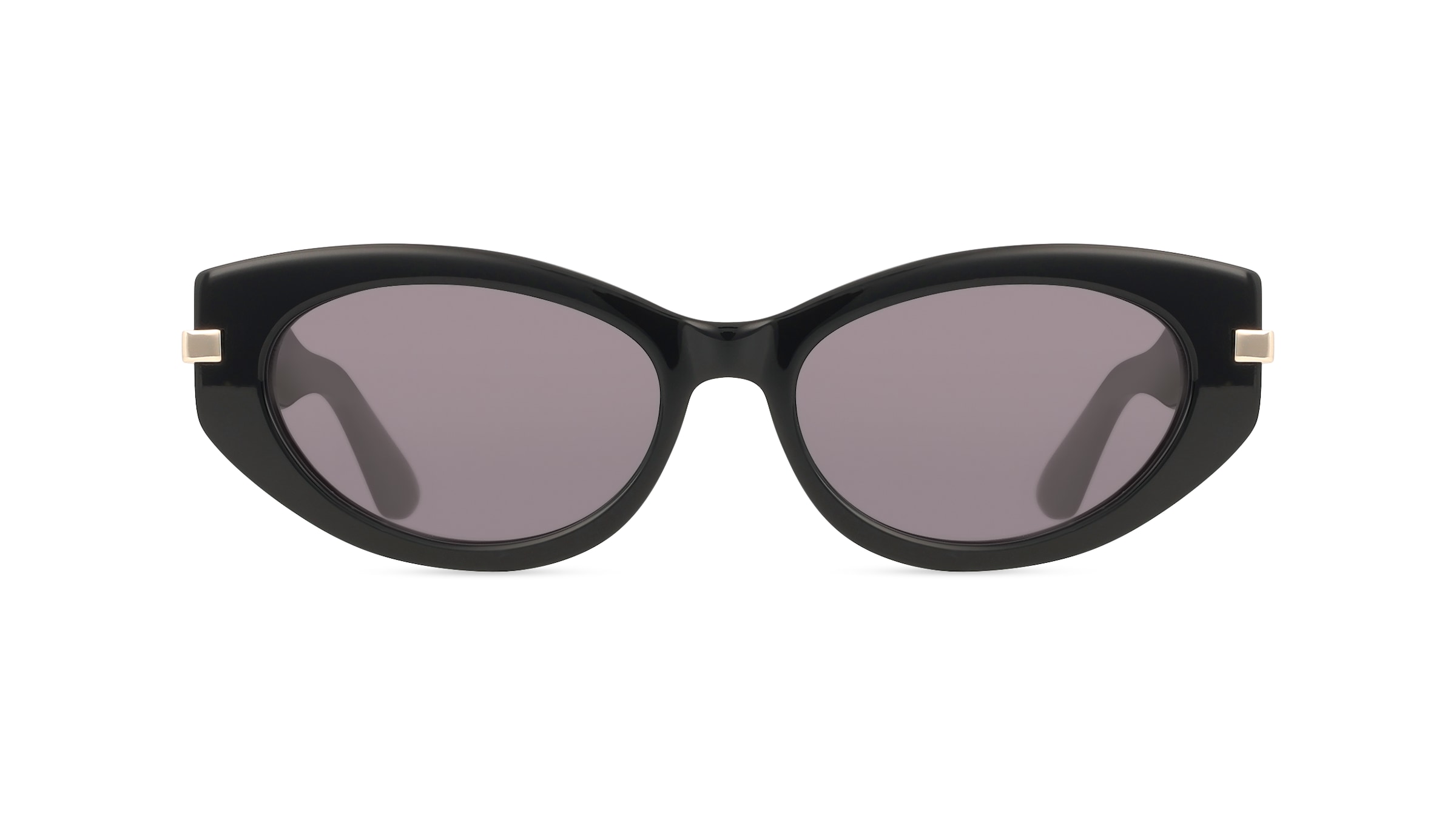 Calvin Klein CK25502S Damen-Sonnenbrille Vollrand Cateye Acetat-Gestell, Schwarz