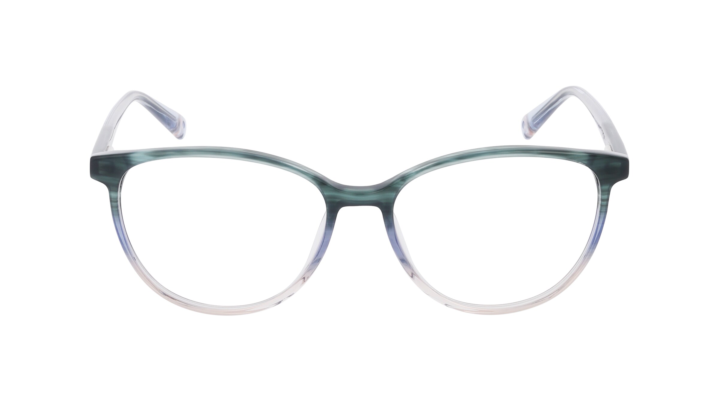 BRENDEL eyewear 903168 Damen-Brille inkl. Gläser Vollrand Panto Kunststoff-Gestell 53mm/15mm/140mm, grün