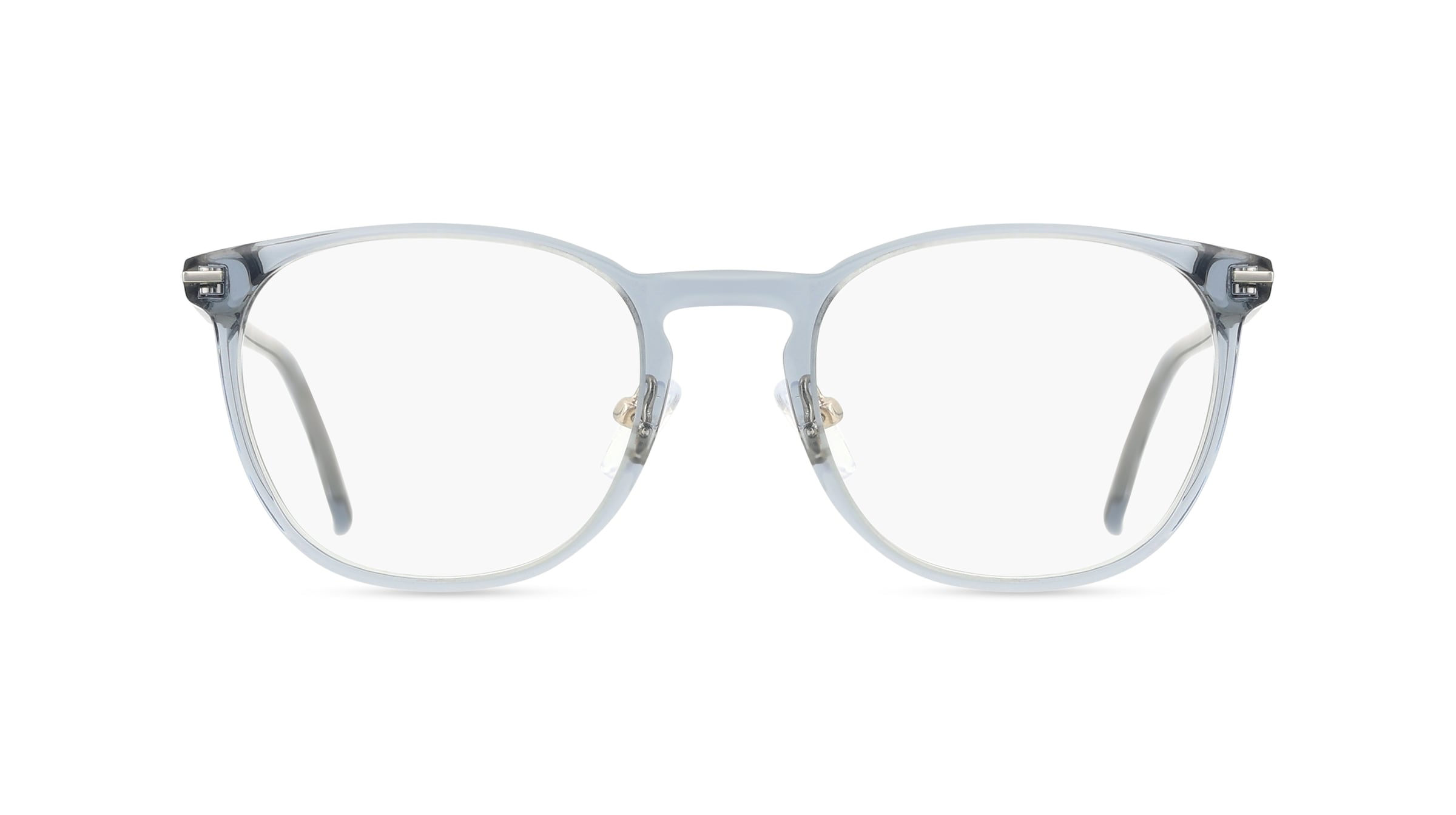 Fielmann LN 068 FLEX CL FINN Herren-Brille inkl. Gläser Vollrand Panto Acetat-Gestell 52/20/145, grau