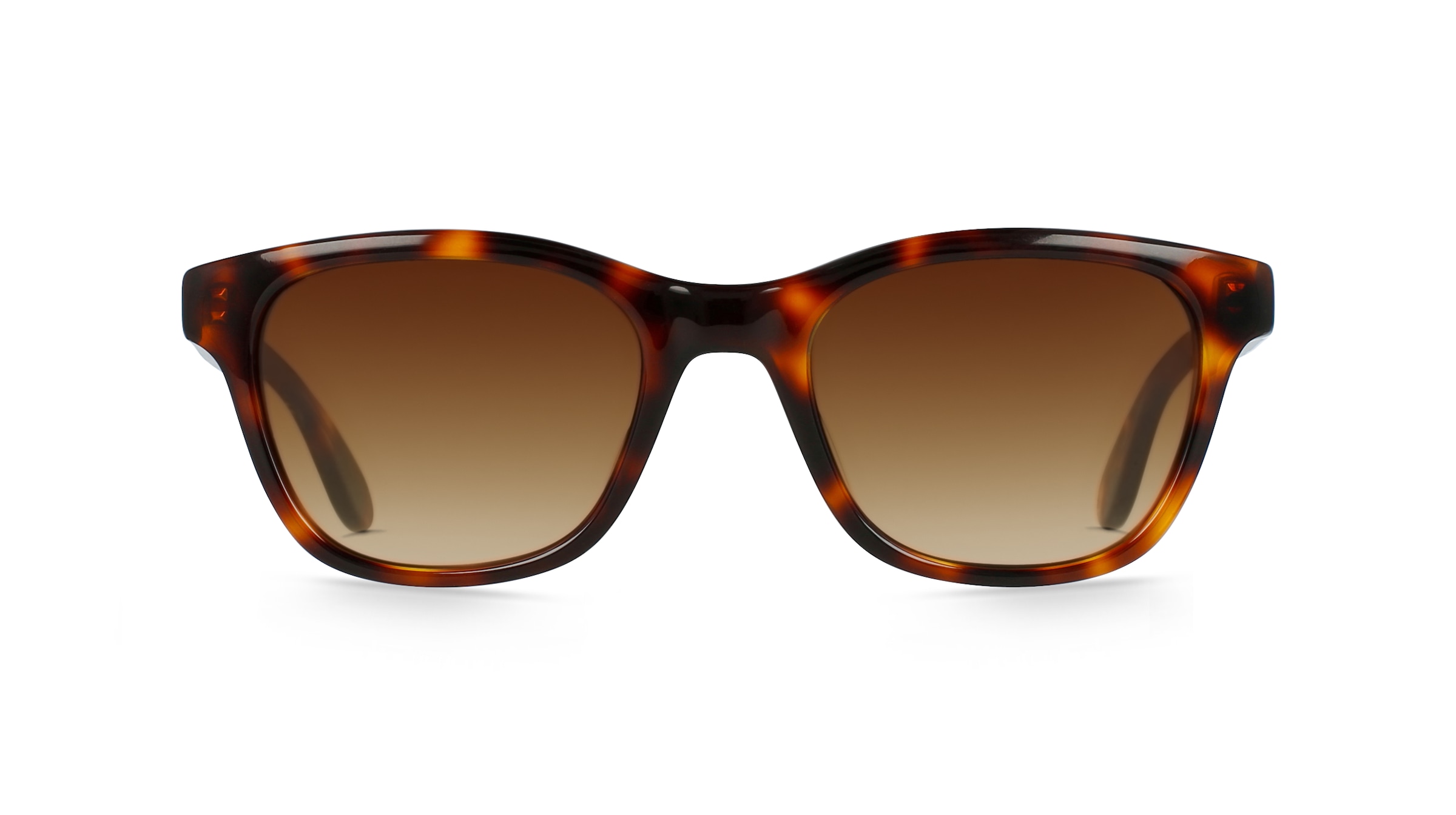 Fielmann OBRA 451 SUN CL Damen-Sonnenbrille Vollrand Eckig Acetat-Gestell, Havanna