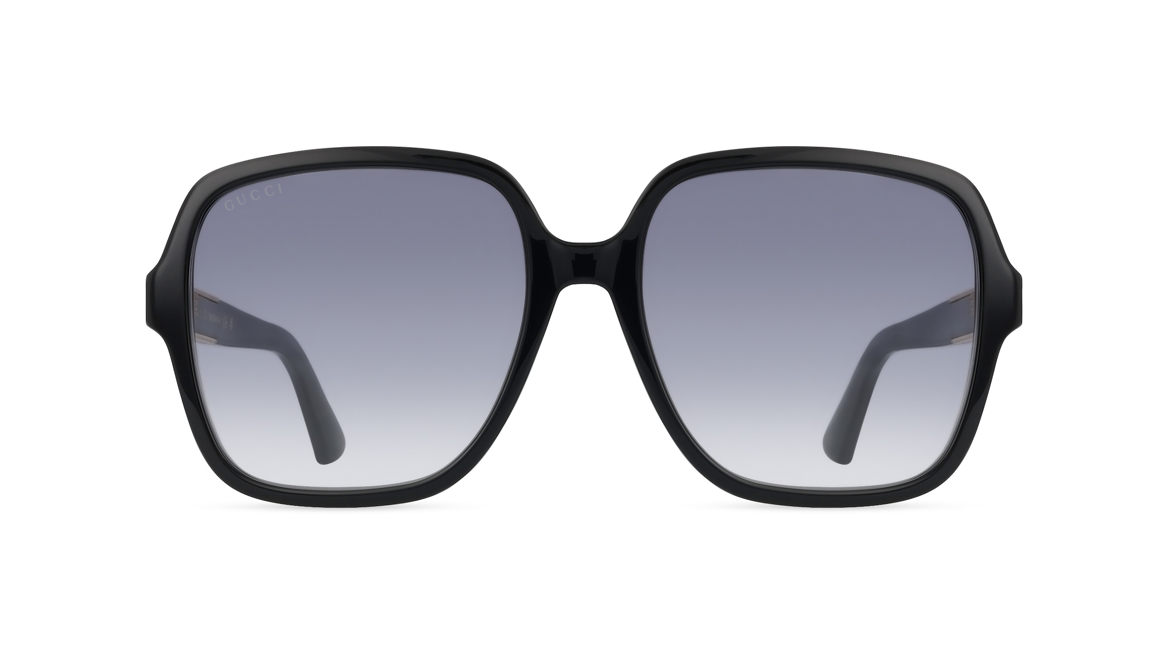 Gucci GG1189S Damen-Sonnenbrille Vollrand Eckig Kunststoff-Gestell, Schwarz