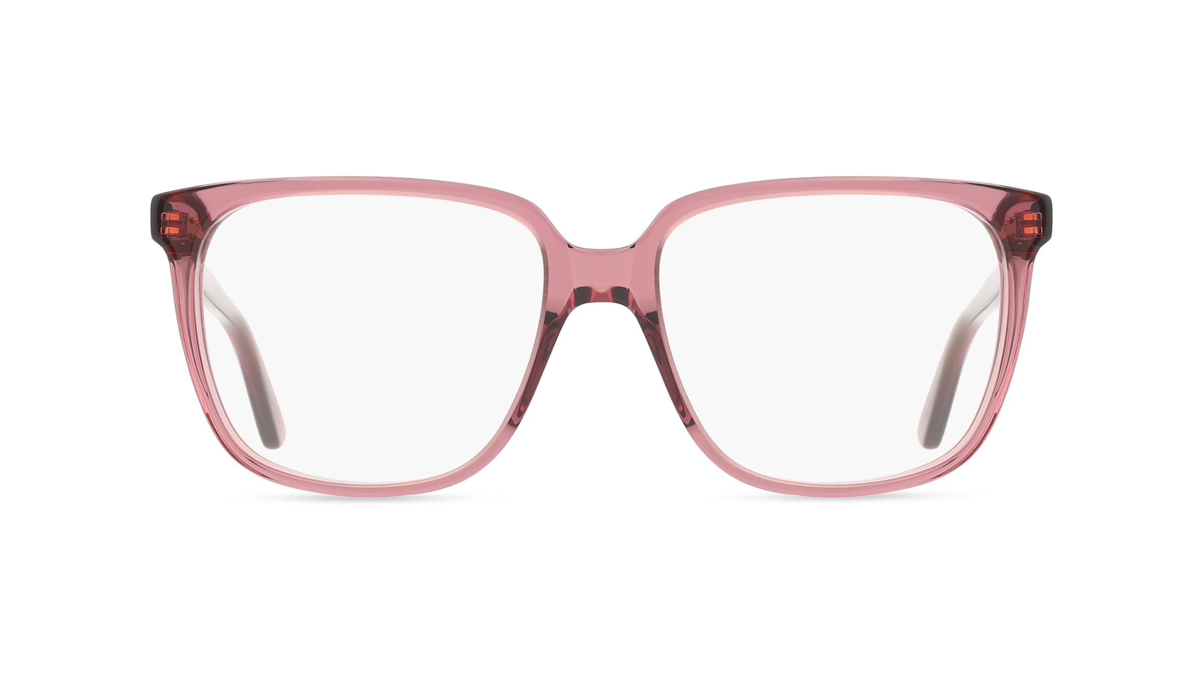 Bottega Veneta BV1315O Damen-Brille inkl. Gläser Vollrand Eckig Acetat-Gestell 56mm/16mm/145mm, rot