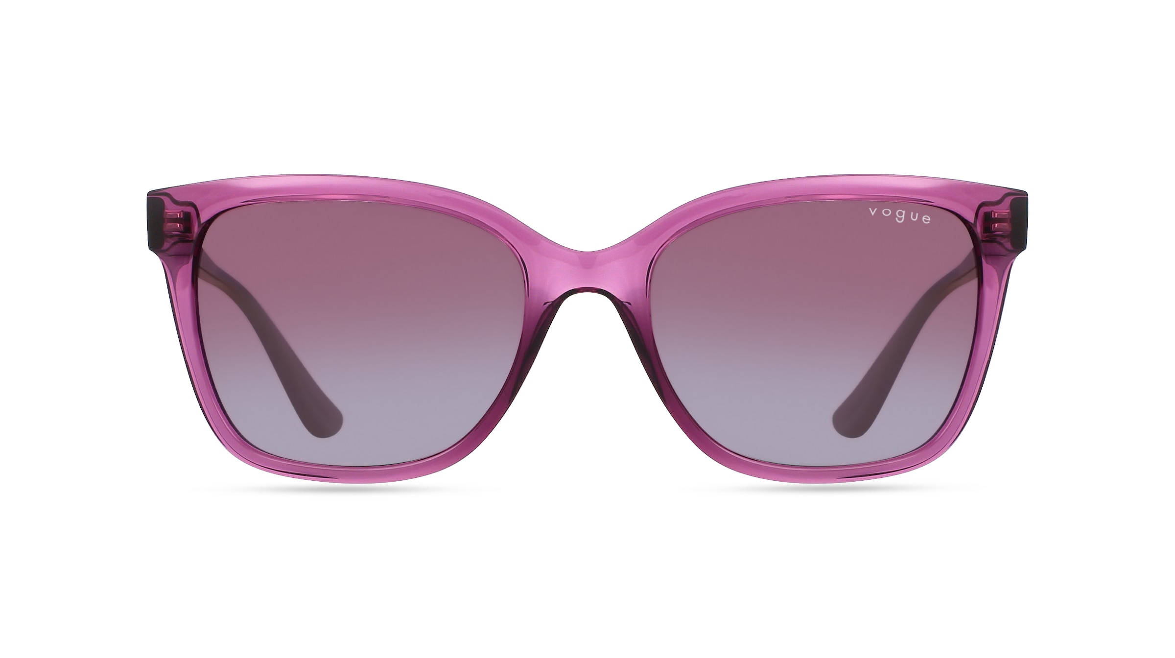 Vogue eyewear VO5426S Damen-Sonnenbrille Vollrand Eckig Kunststoff-Gestell, lila