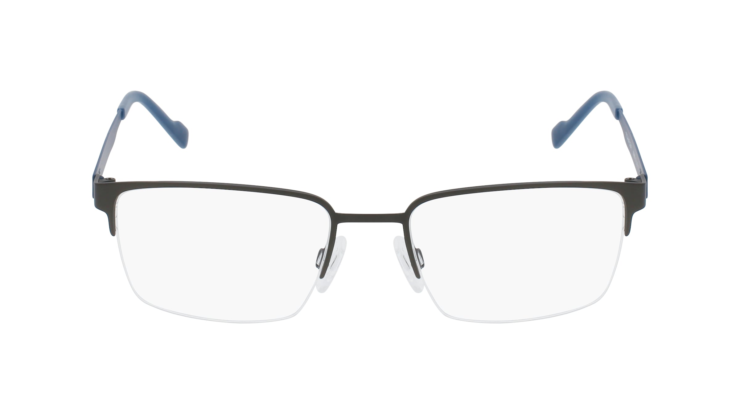 Eschenbach 820883 Herren-Brille inkl. Gläser Vollrand Eckig Titan-Gestell 53mm/18mm/140mm, grau