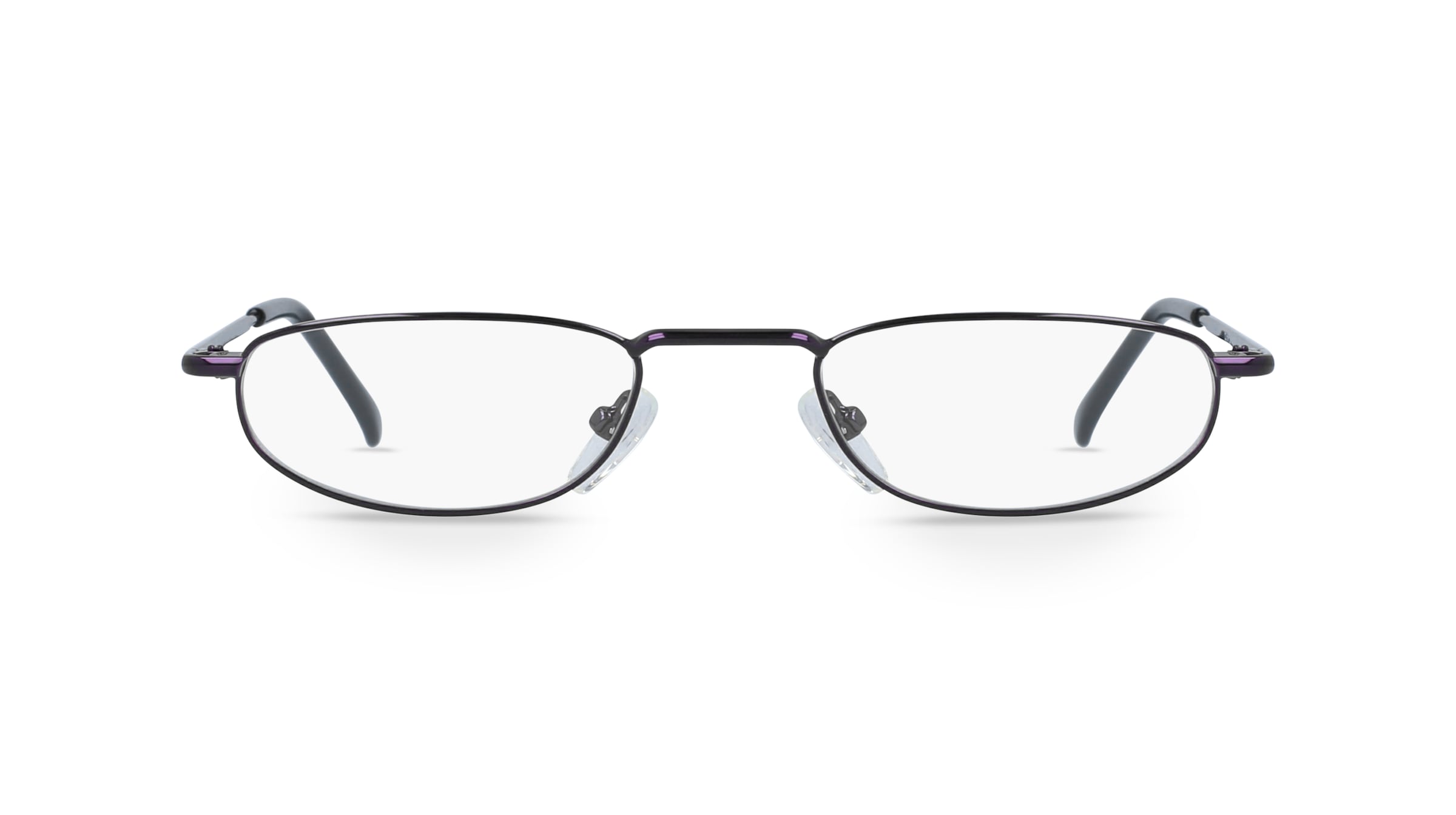 Fielmann MC 290 MOD CL Unisex-Brille inkl. Gläser Vollrand Schmal Metall-Gestell 47mm/20mm/145mm, lila