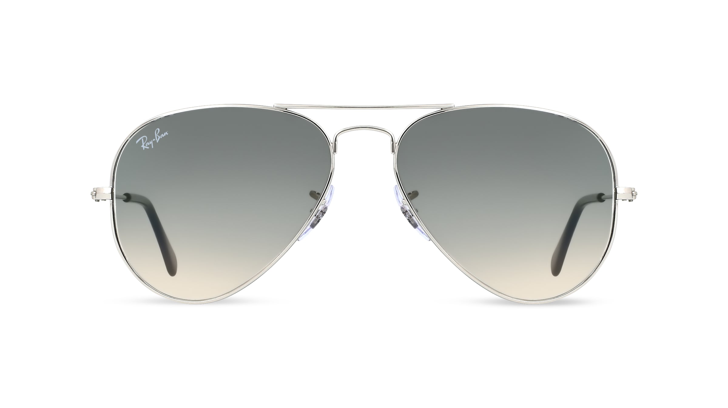 Ray-Ban RB 3025 AVIATOR LARGE METAL Unisex-Sonnenbrille Vollrand Pilot Metall-Gestell, silber