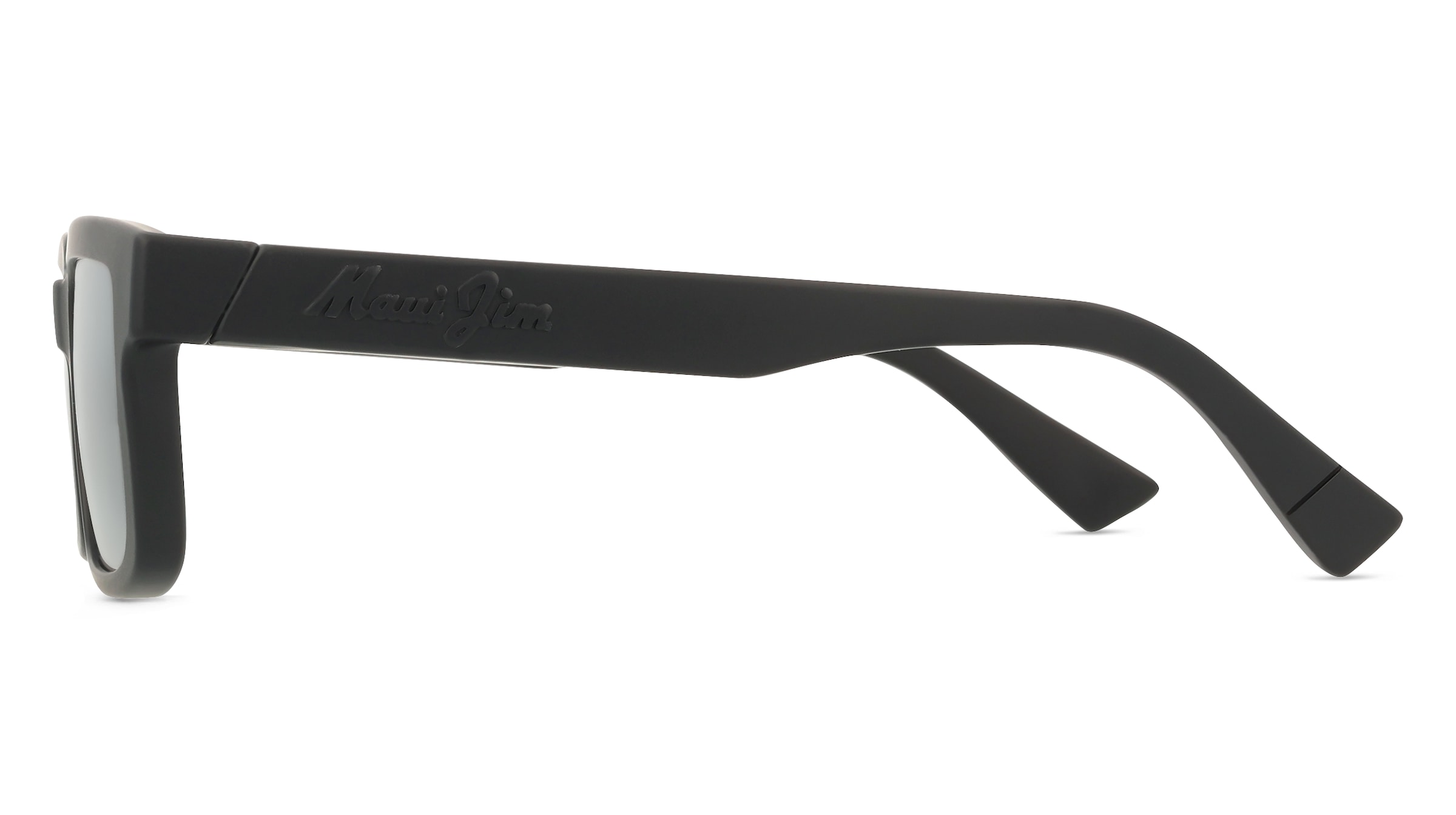 Thumbnail - Maui Jim MJ0655SA Unisex-Sonnenbrille Vollrand Quadratisch Kunststoff-Gestell, schwarz