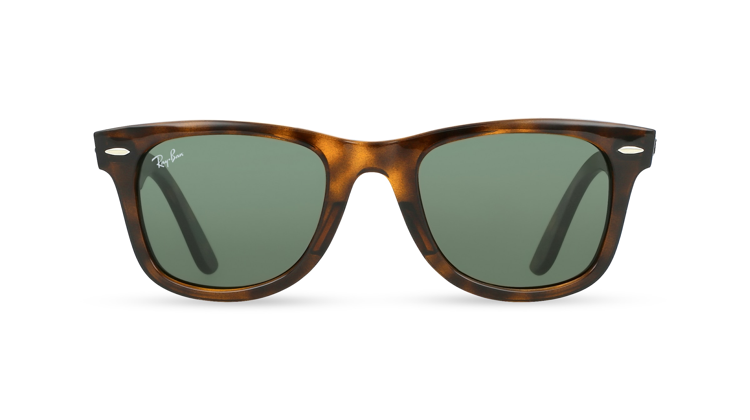 Ray-Ban RB 4340 WAYFARER Unisex-Sonnenbrille Vollrand Eckig Kunststoff-Gestell, braun