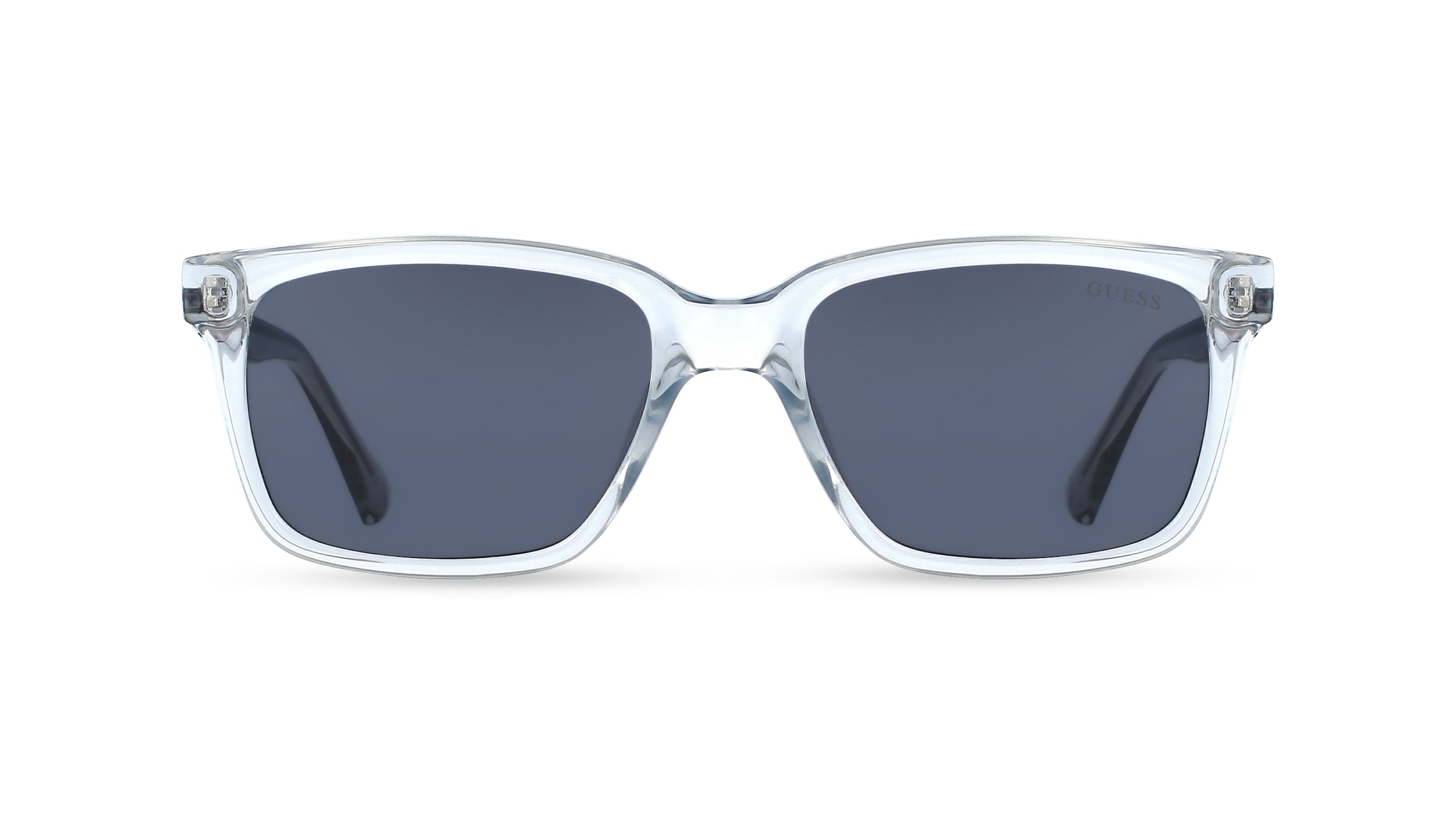 Guess GU00041 Herren-Sonnenbrille Vollrand Eckig Kunststoff-Gestell, blau