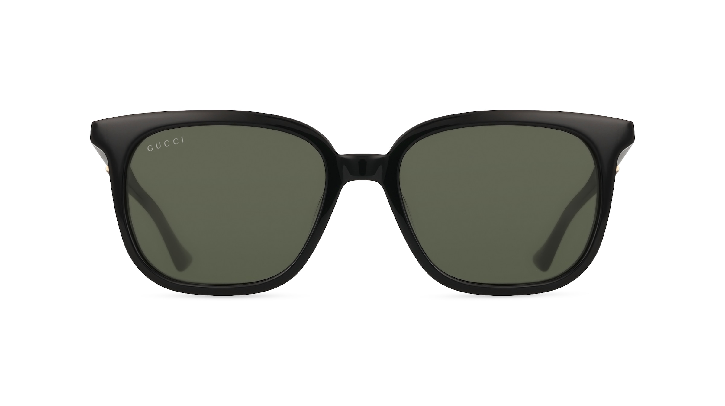 Gucci GG1493S Herren-Sonnenbrille Vollrand Eckig Recycled Acetat-Gestell, schwarz