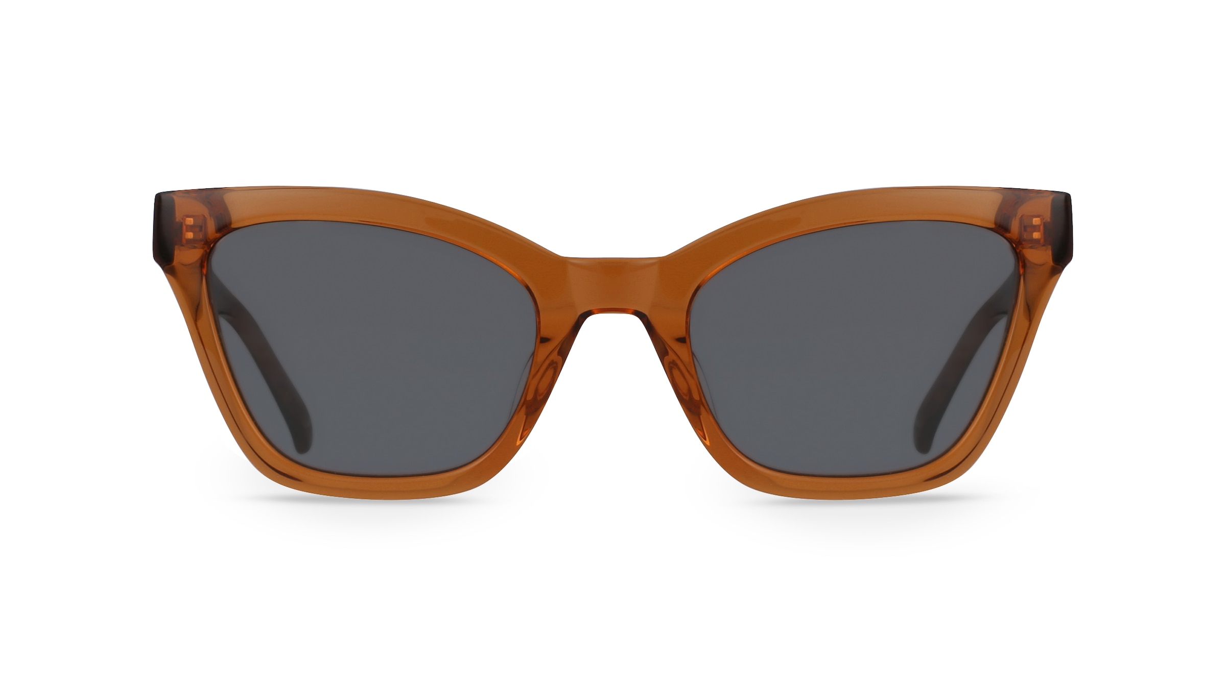 Fielmann MI 013 SUN FA/T Damen-Sonnenbrille Vollrand Butterfly Acetat-Gestell, braun