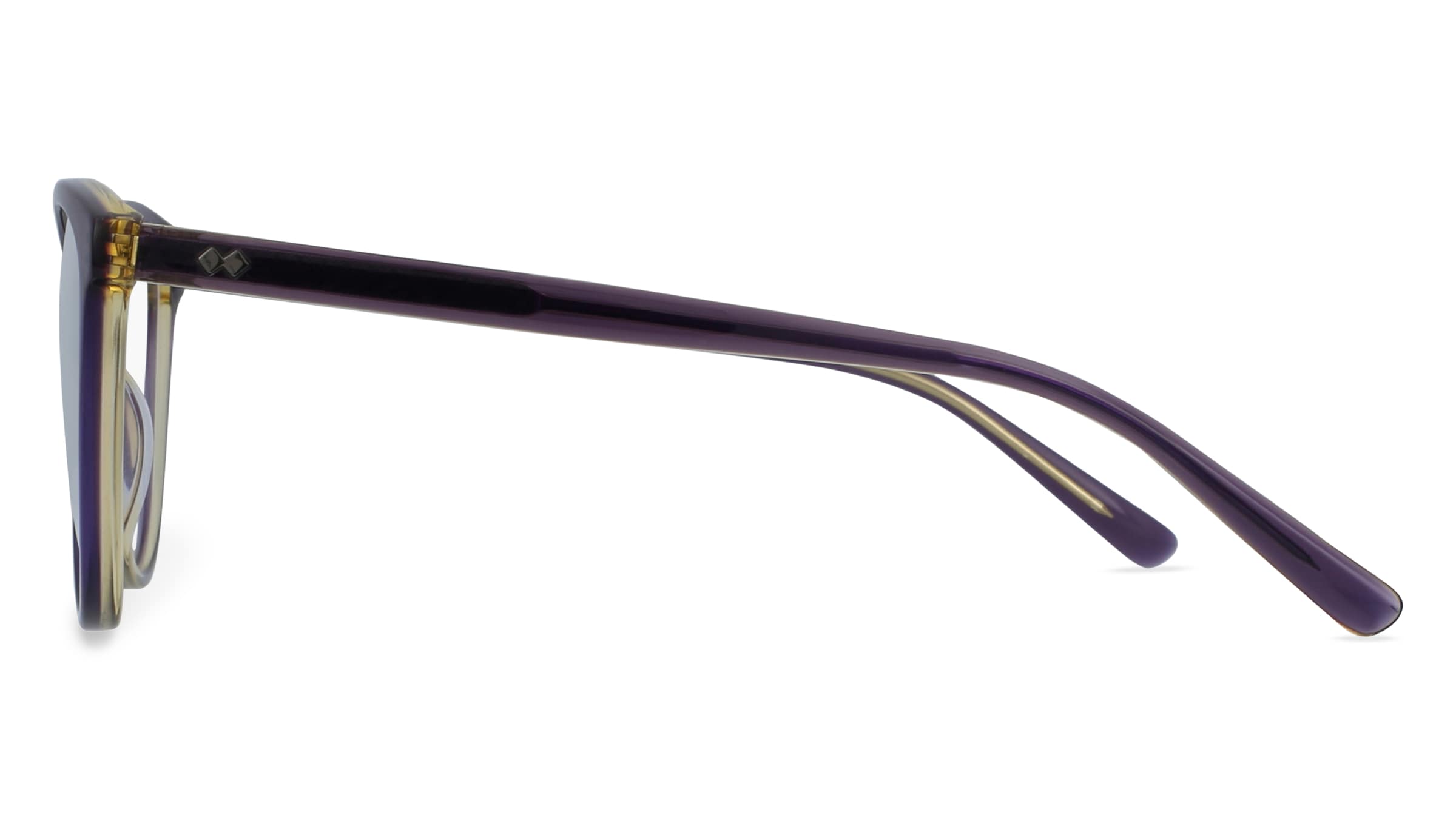 Thumbnail - Fielmann LN 002 CL Damen-Brille inkl. Gläser Vollrand Butterfly Acetat-Gestell 53mm/16mm/135mm, lila