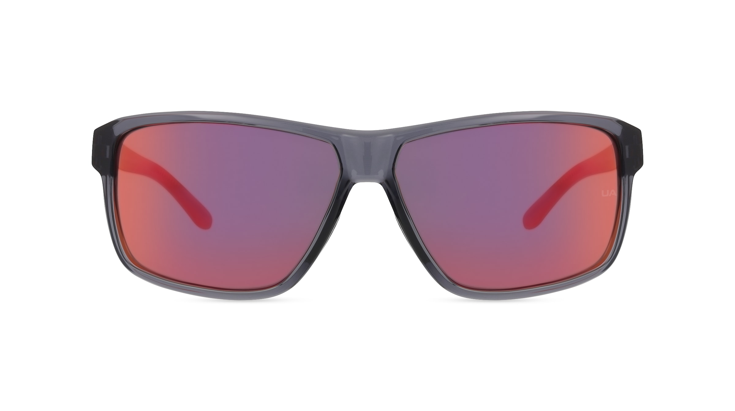 Under Armour UA KICKOFF/F Herren-Sonnenbrille Vollrand Eckig Kunststoff-Gestell, grau