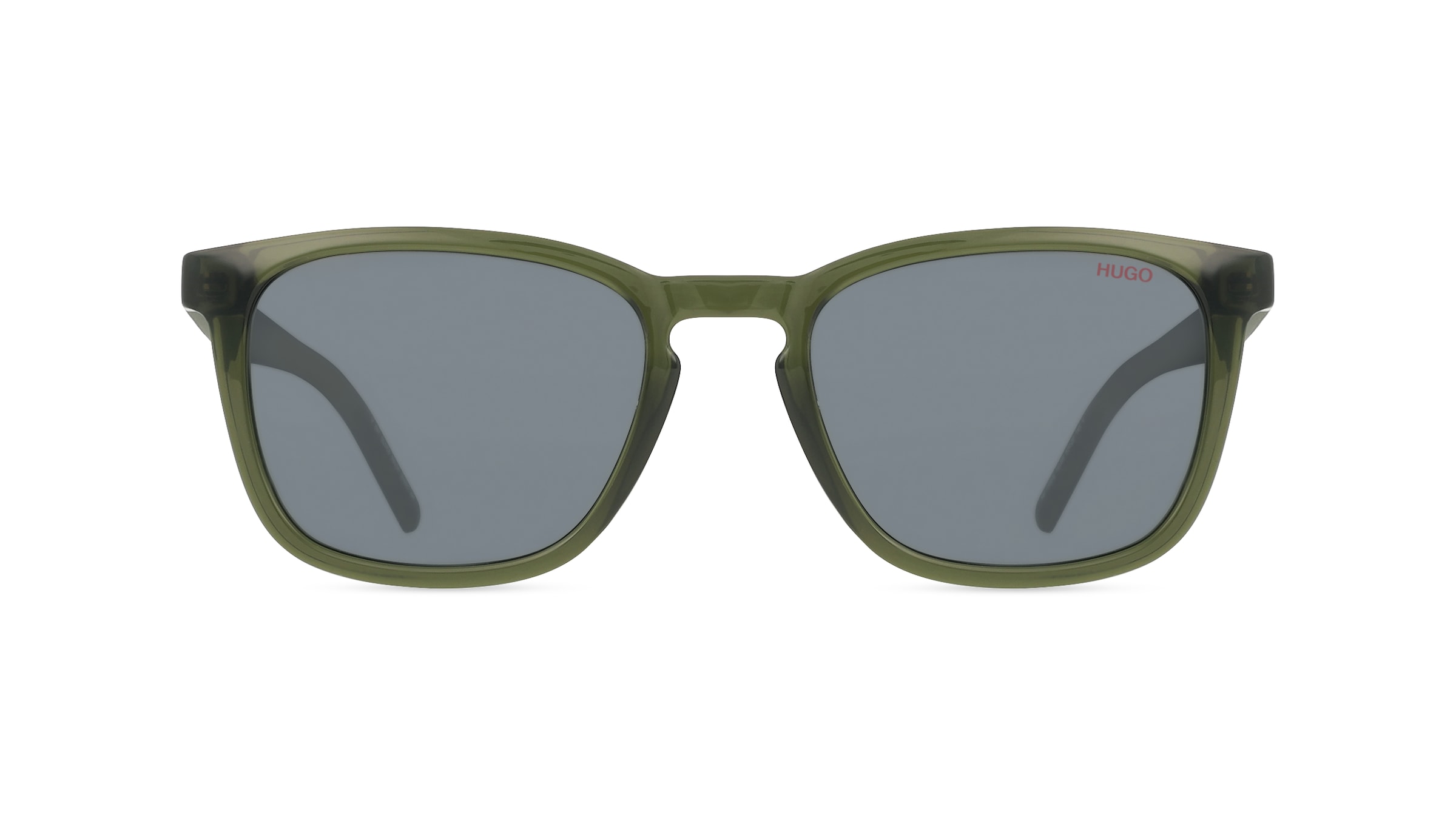 Hugo HG 1306/S Herren-Sonnenbrille Vollrand Eckig Propionat-Gestell, grün