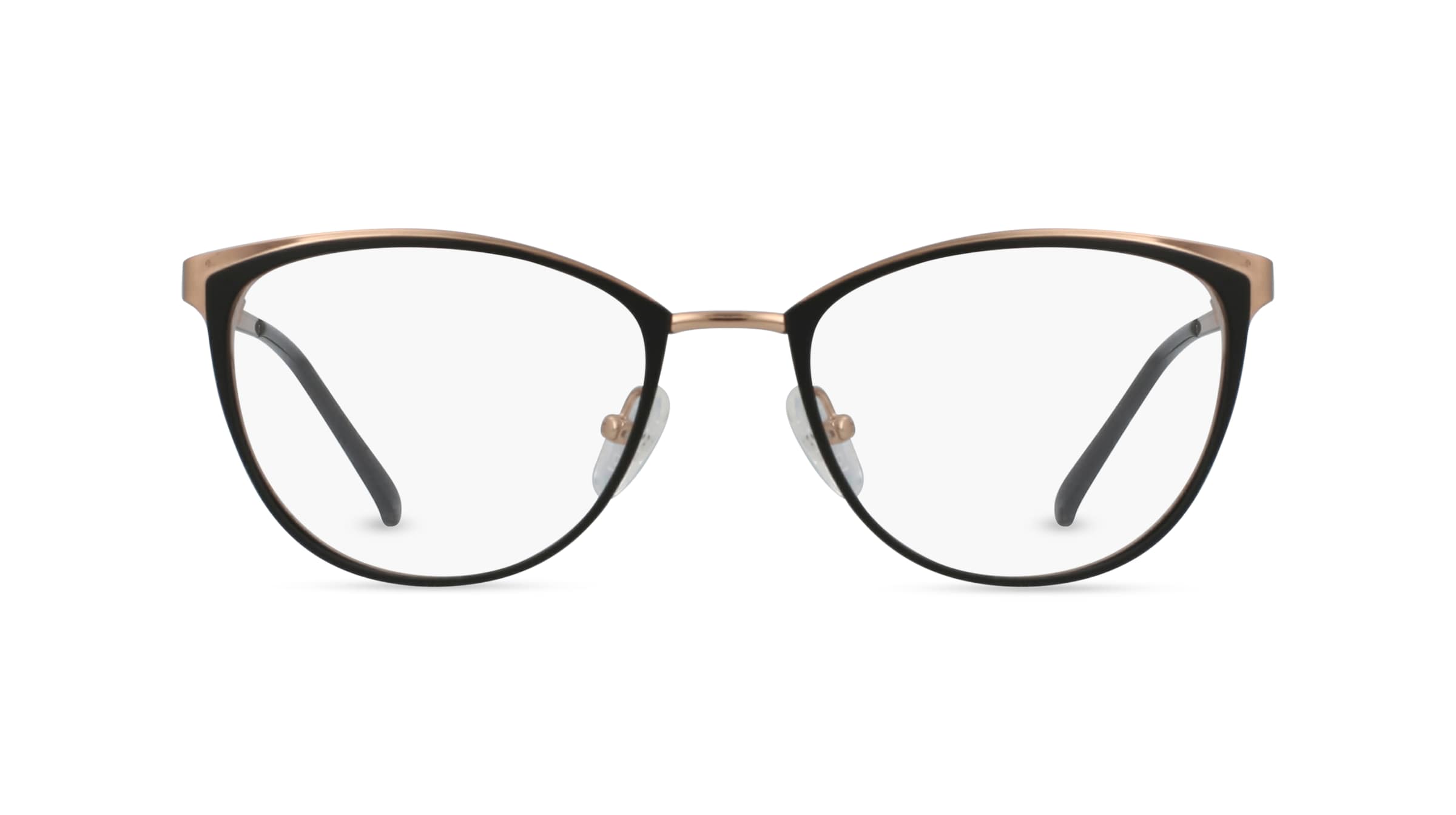 Fielmann CY 009 CL Damen-Brille inkl. Gläser Vollrand Butterfly Edelstahl-Gestell 52mm/18mm/135mm, gold