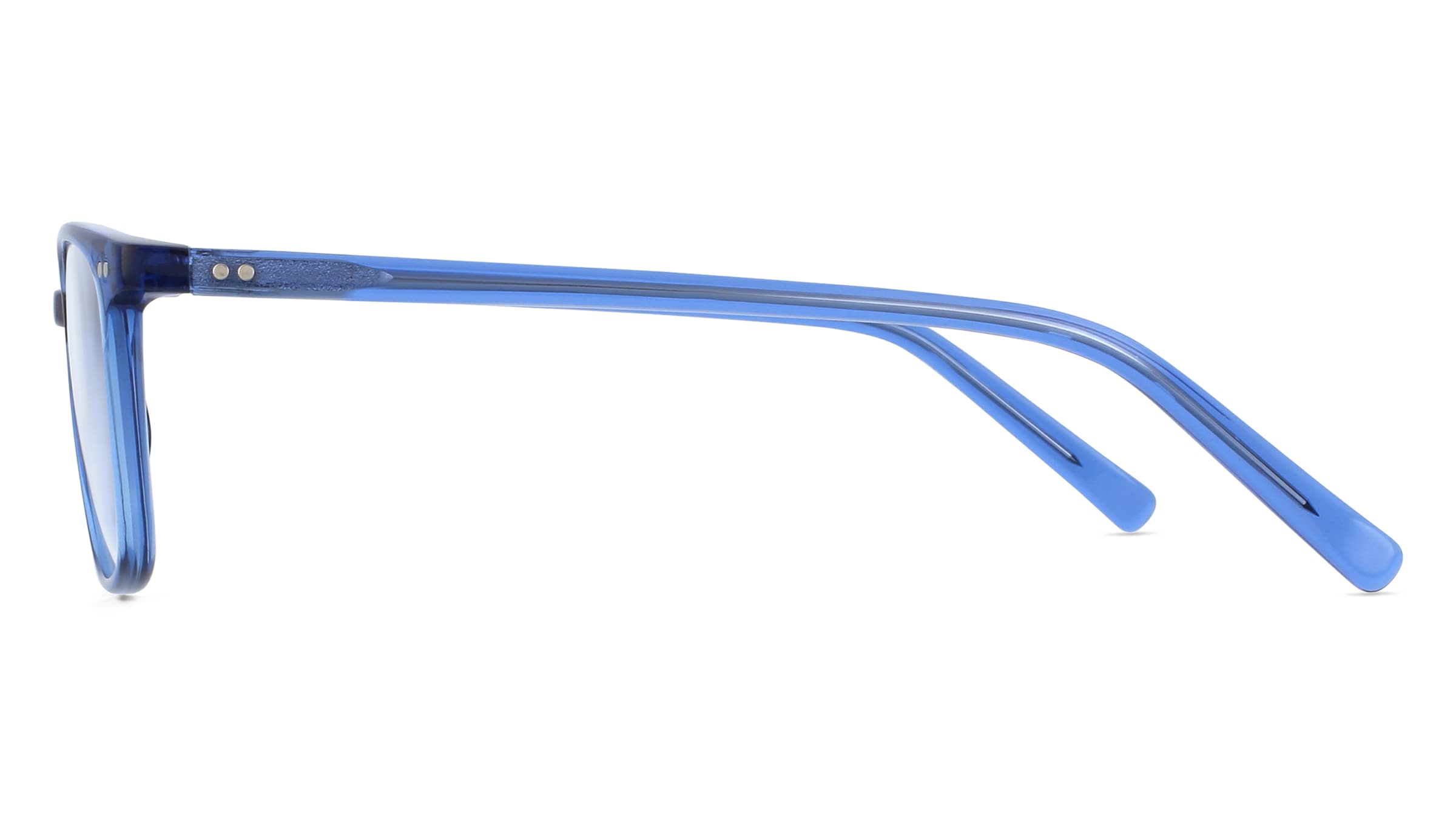Thumbnail - Fielmann JIL 020 CL Jugend-Brille inkl. Gläser Vollrand Panto Kunststoff-Gestell 46mm/16mm/130mm, blau