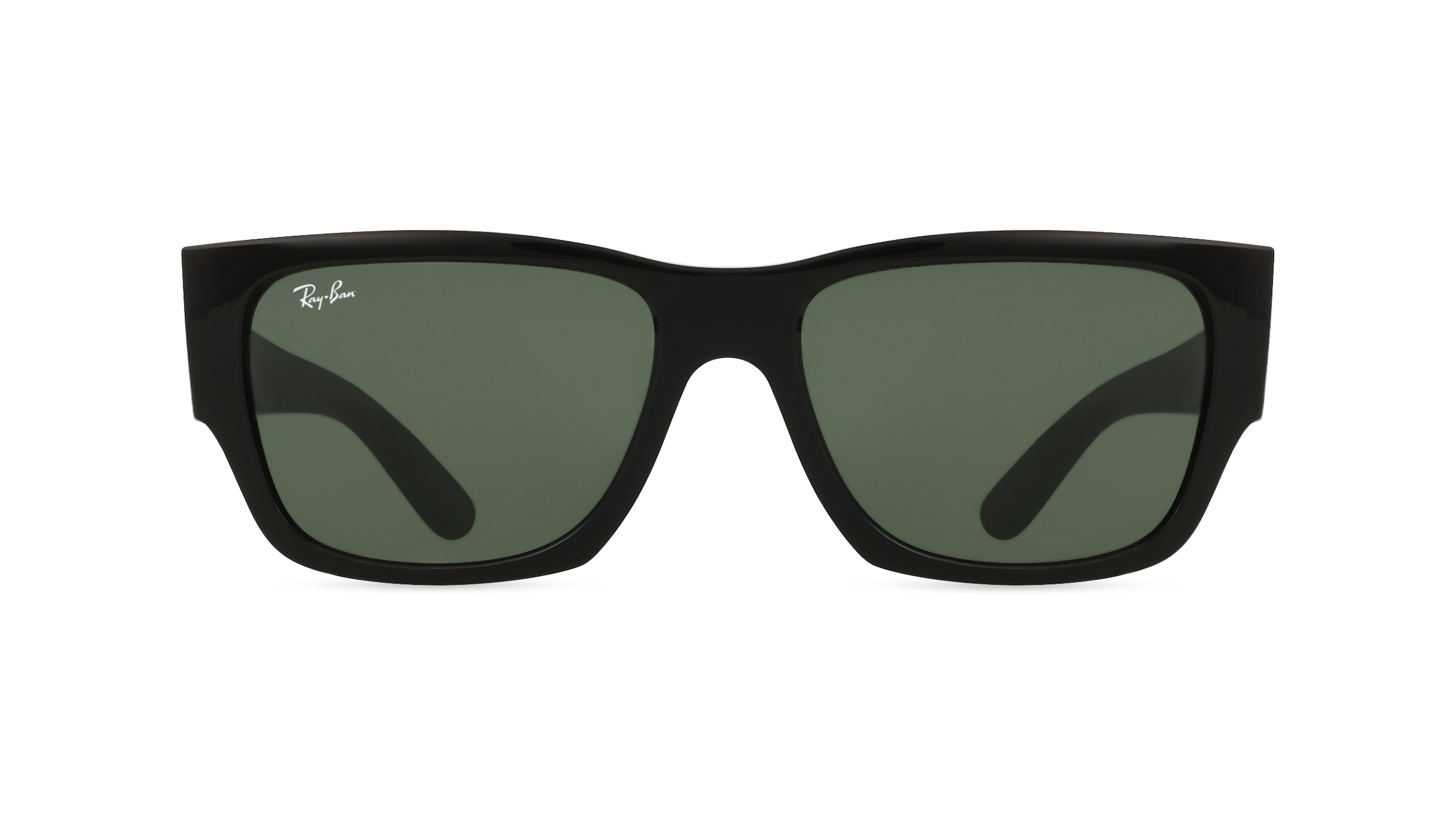 Ray-Ban 0RB0947S CARLOS Unisex-Sonnenbrille Vollrand Eckig Propionat-Gestell, schwarz