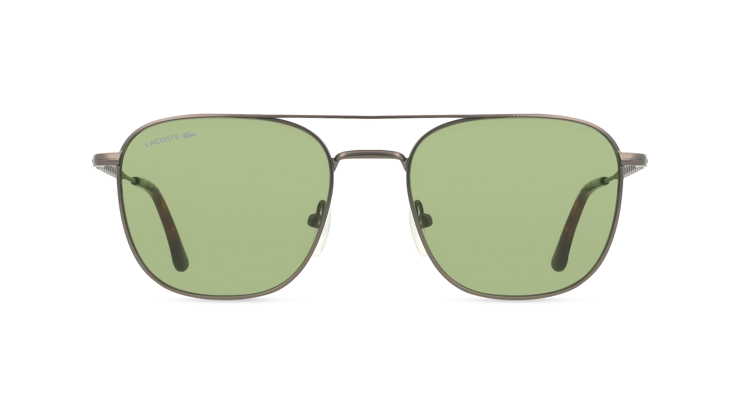 Lacoste L269S Unisex-Sonnenbrille Vollrand Rectangular Metall-Gestell, grau