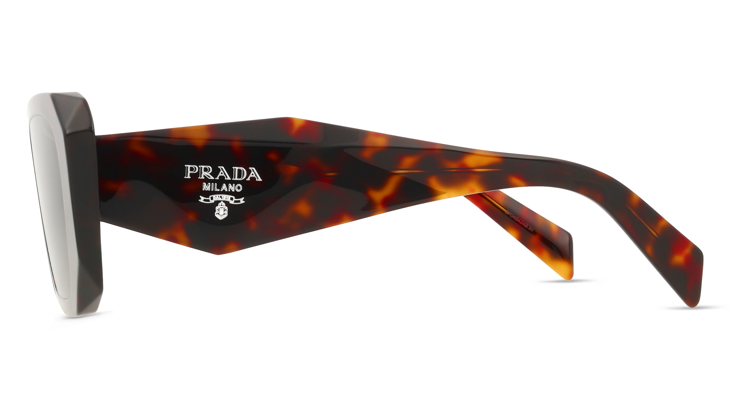 Thumbnail - Prada 0PR B18S Damen-Sonnenbrille Vollrand Quadratisch Acetat-Gestell, braun