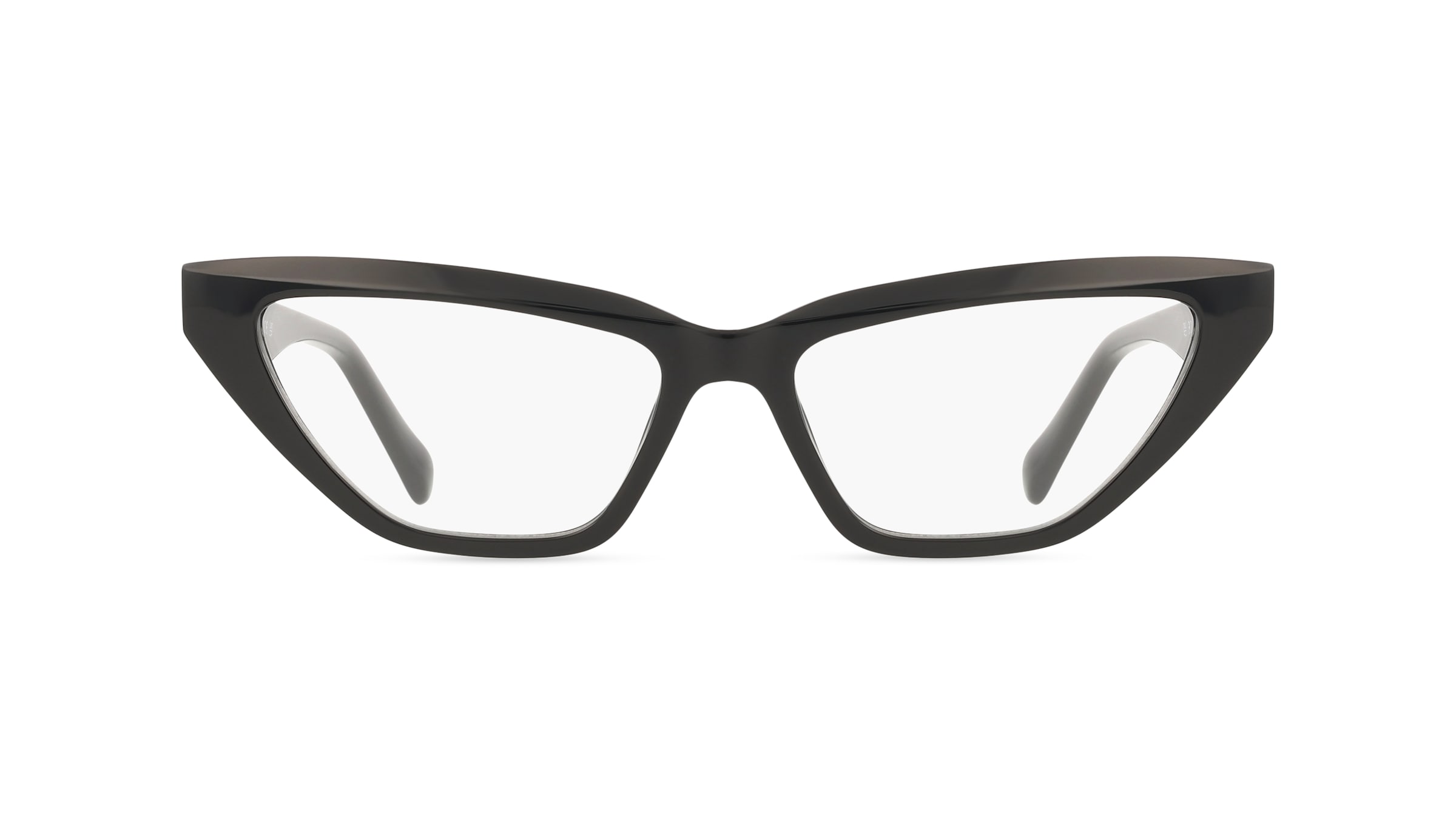 Karl Lagerfeld KL6175 Damen-Brille inkl. Gläser Vollrand Cateye Kunststoff-Gestell 53mm/16mm/140mm, Schwarz