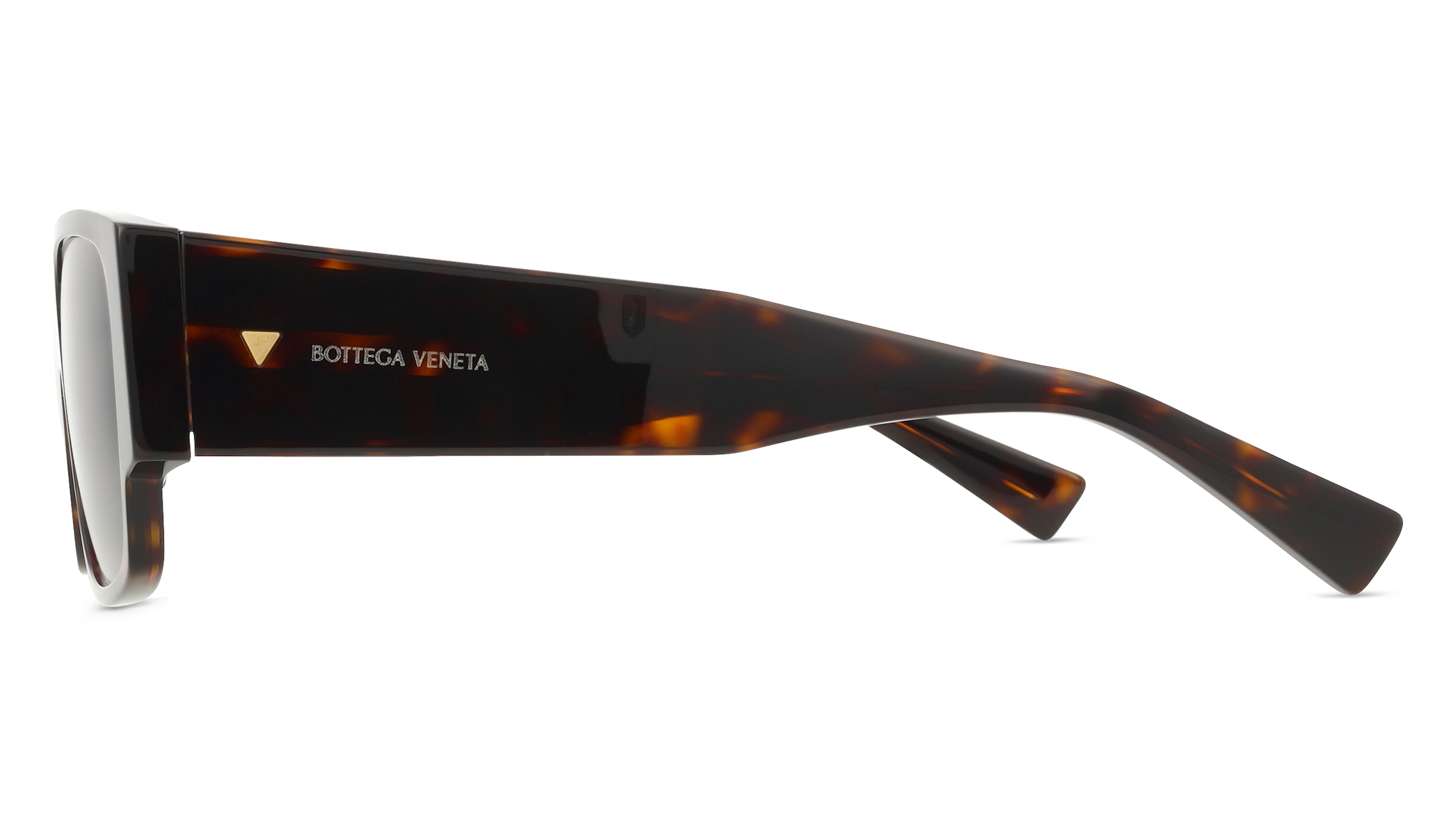 Thumbnail - Bottega Veneta BV1286S Unisex-Sonnenbrille Vollrand Eckig Recycled Acetat-Gestell, braun
