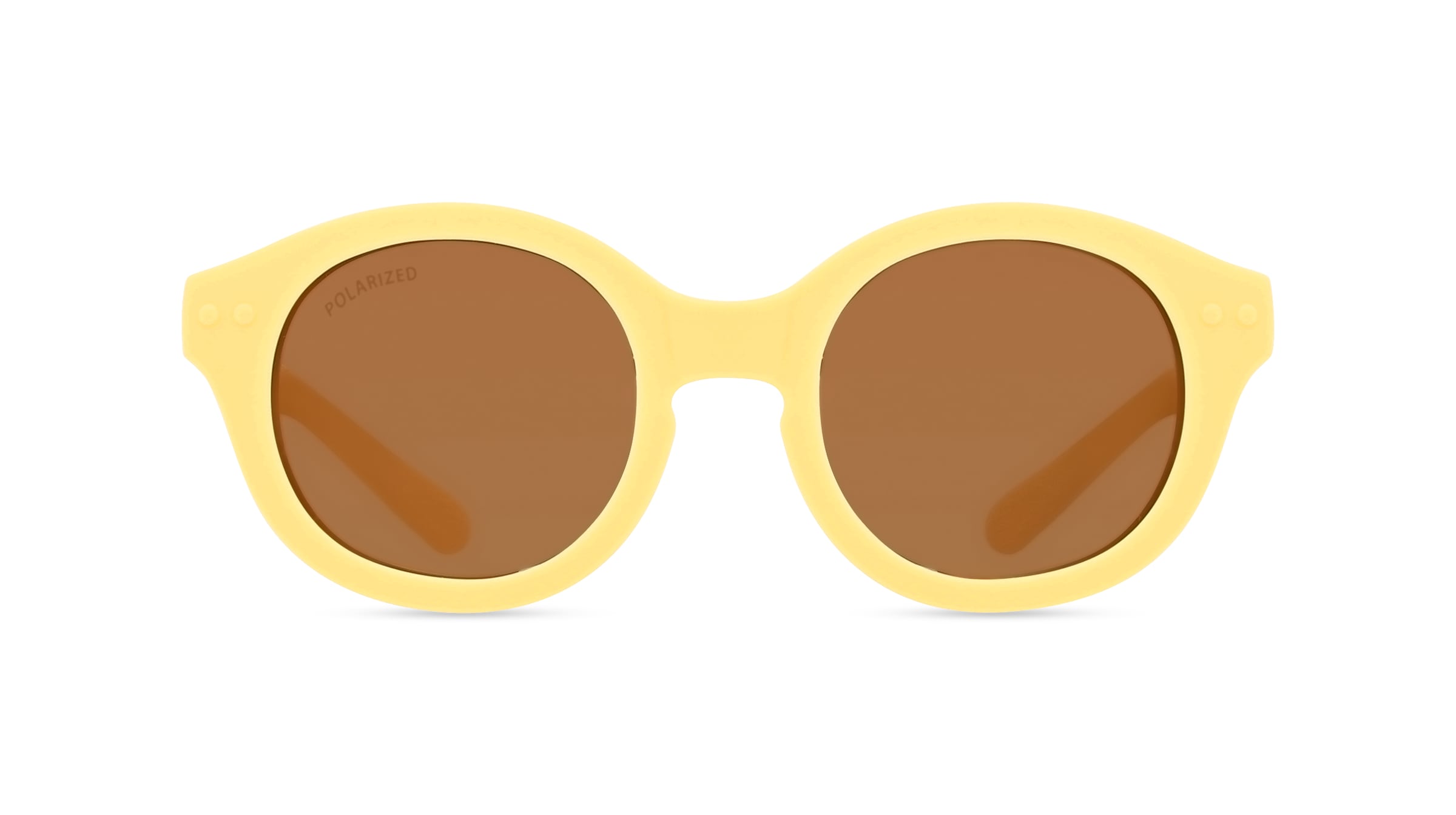 OKIDOKI JIMMY SUN LITTLE (3-5) Kinder-Sonnenbrille Vollrand Panto Kunststoff-Gestell, gelb